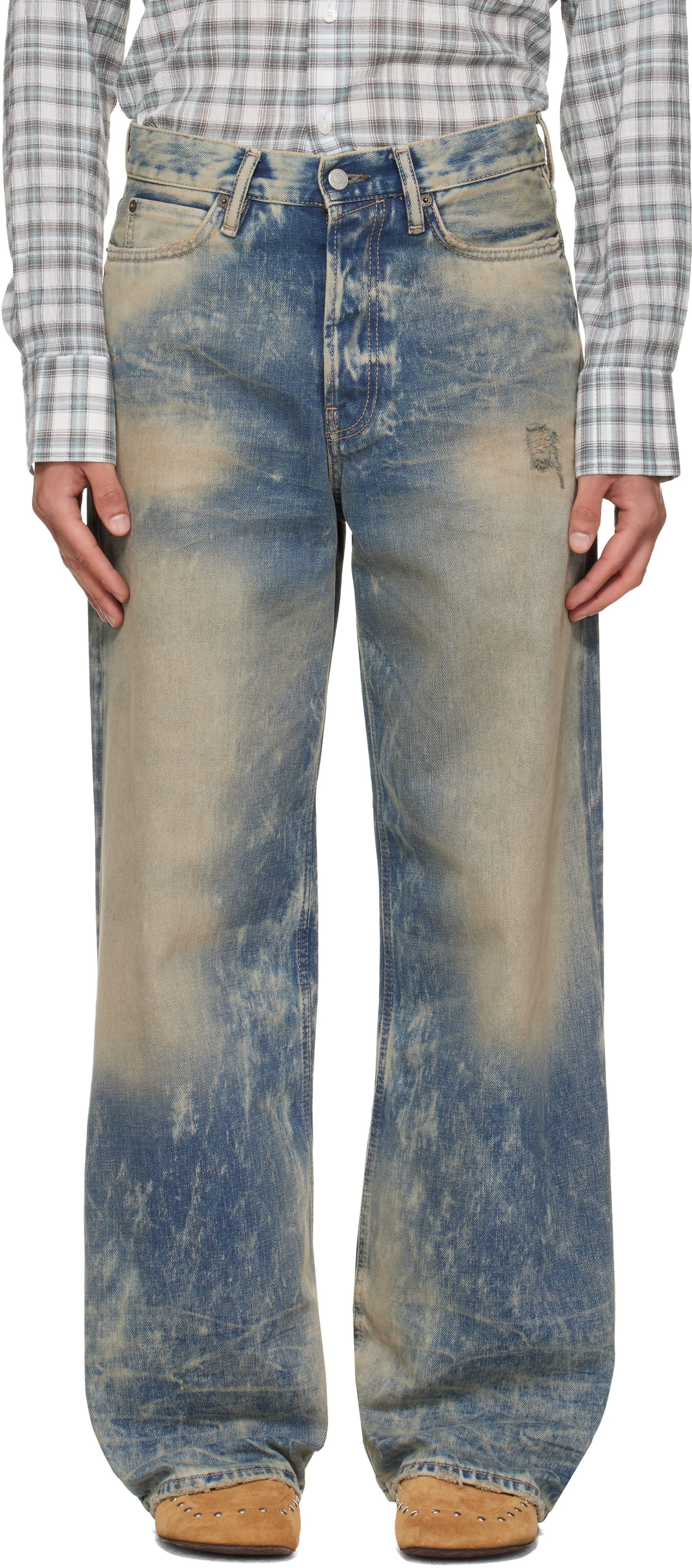 Acne Studios - Jean décontracté 1981 bleu