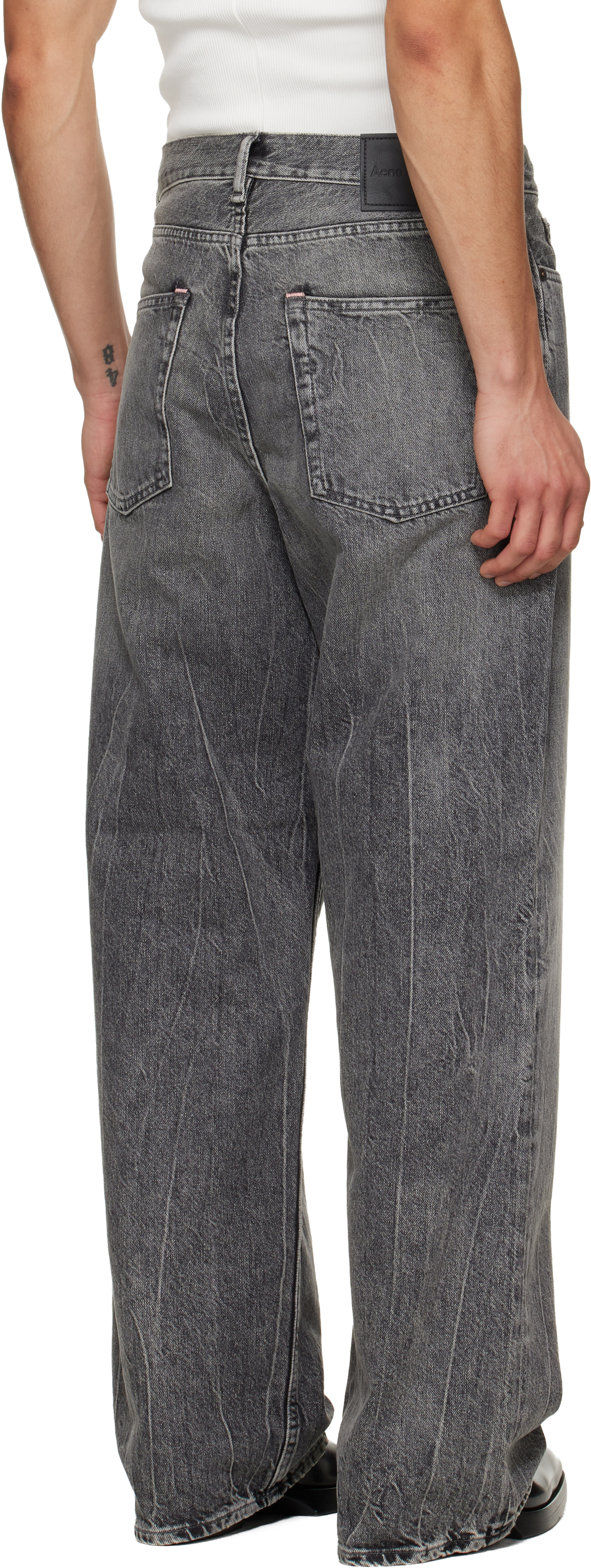Acne Studios - Jean décontracté 1981 gris