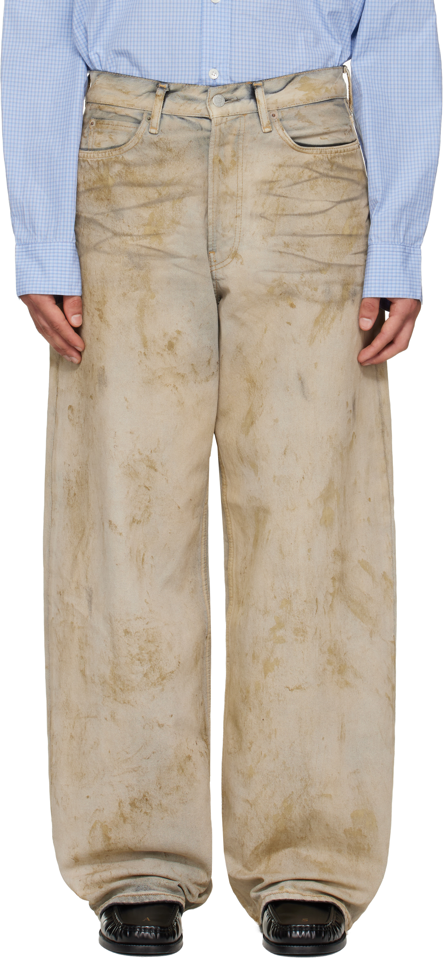 Acne Studios - Jean décontracté 1981 beige