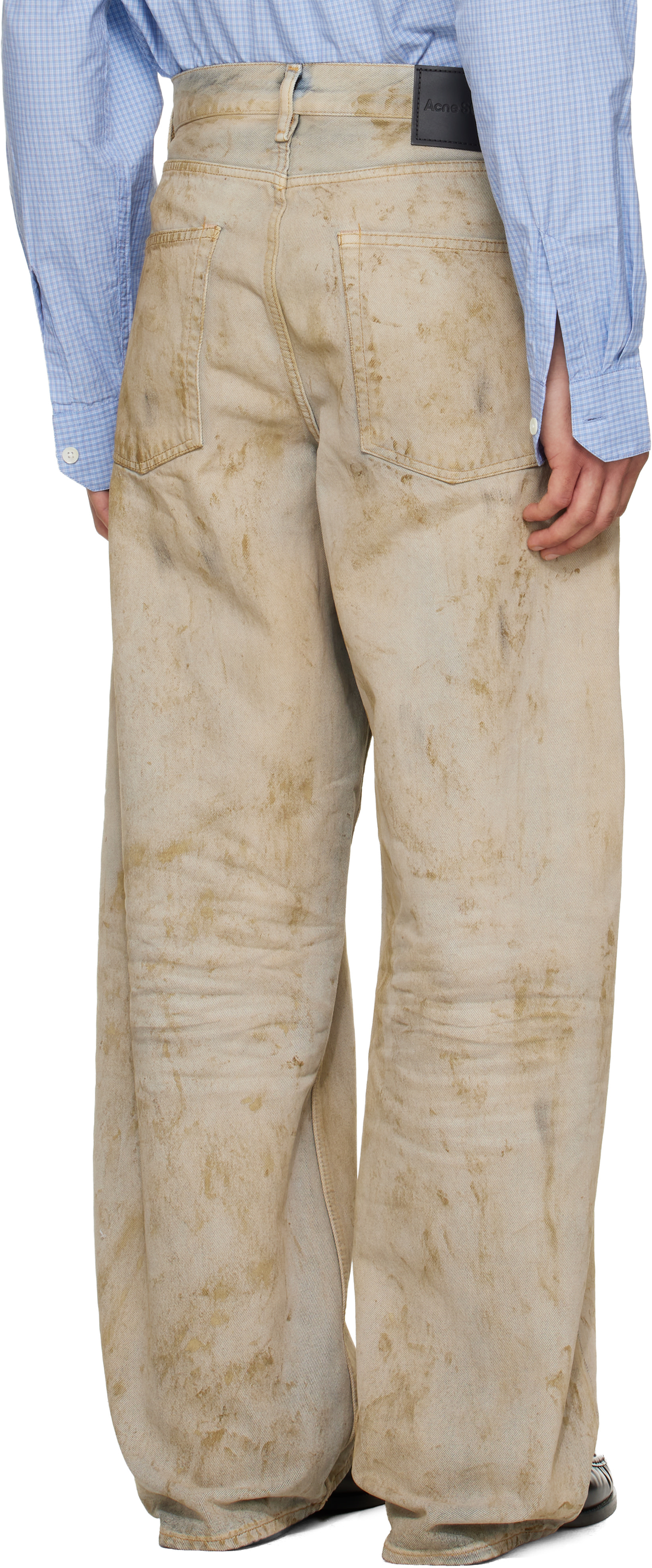 Acne Studios - Jean décontracté 1981 beige