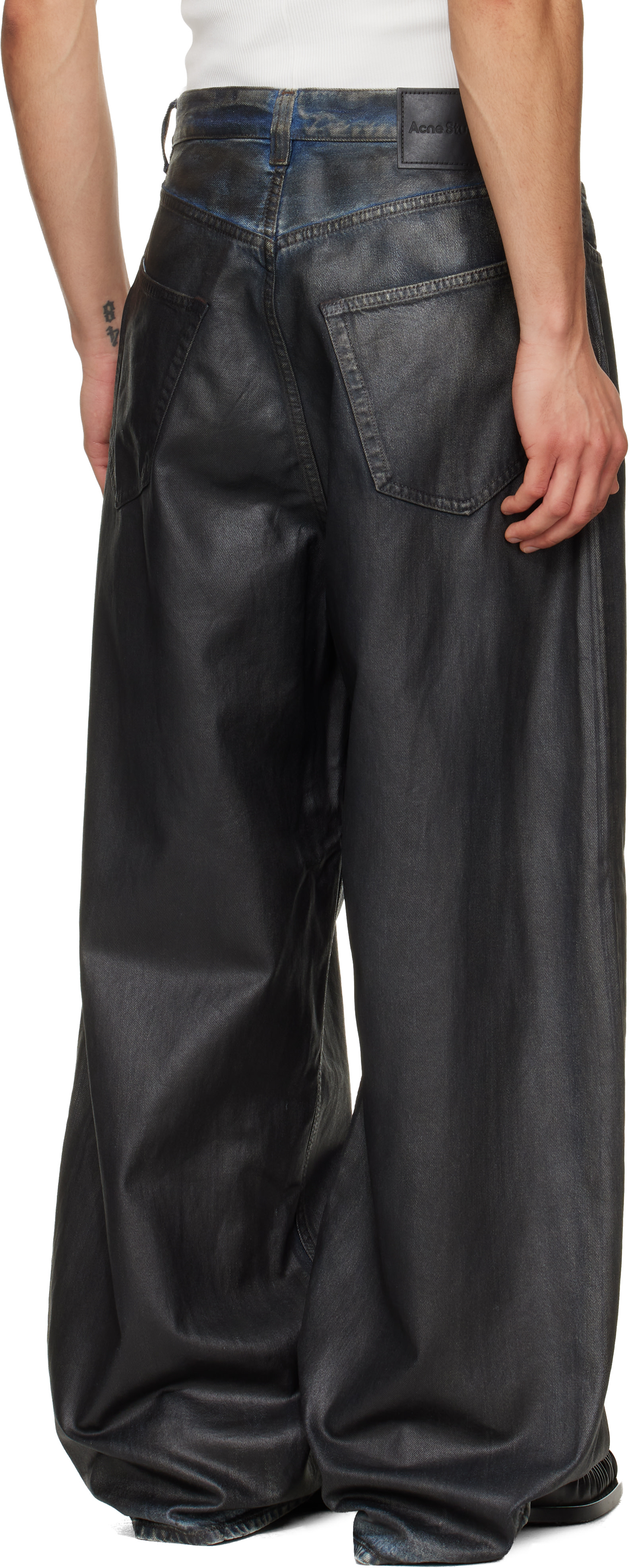 Acne Studios - Jean décontracté 2023 noir