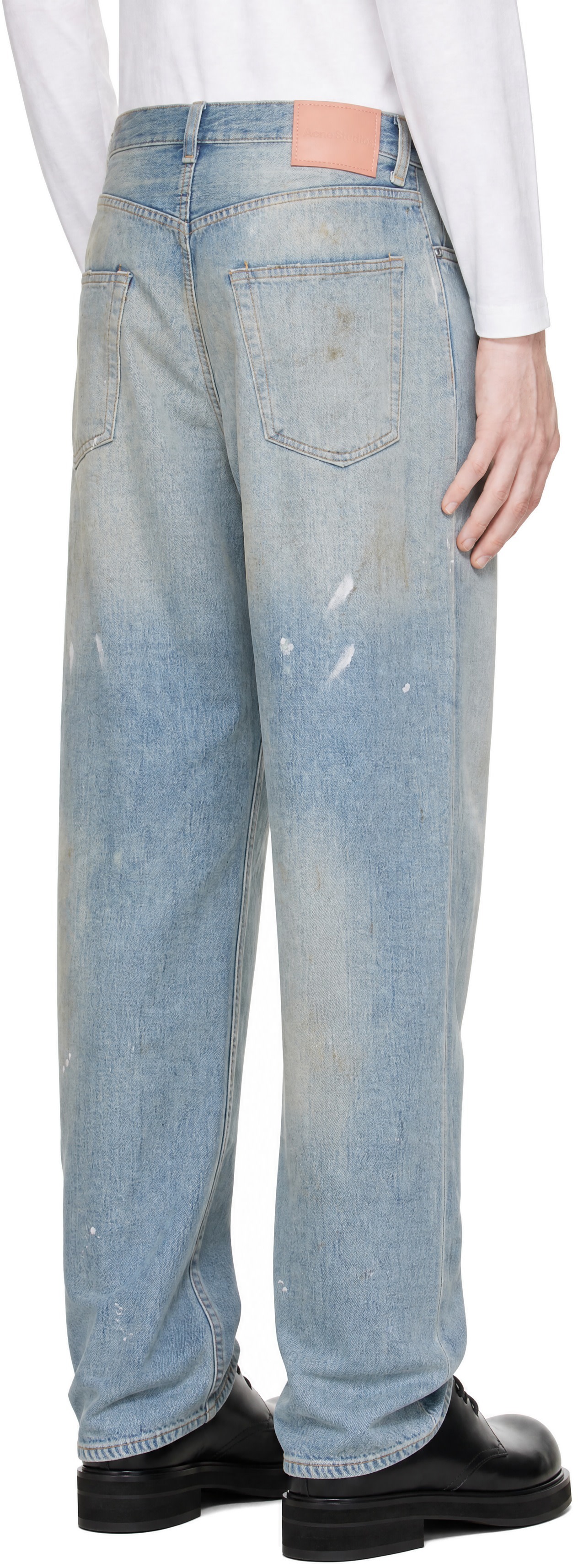 Acne Studios - 블루 루즈 핏 2023 데님 진