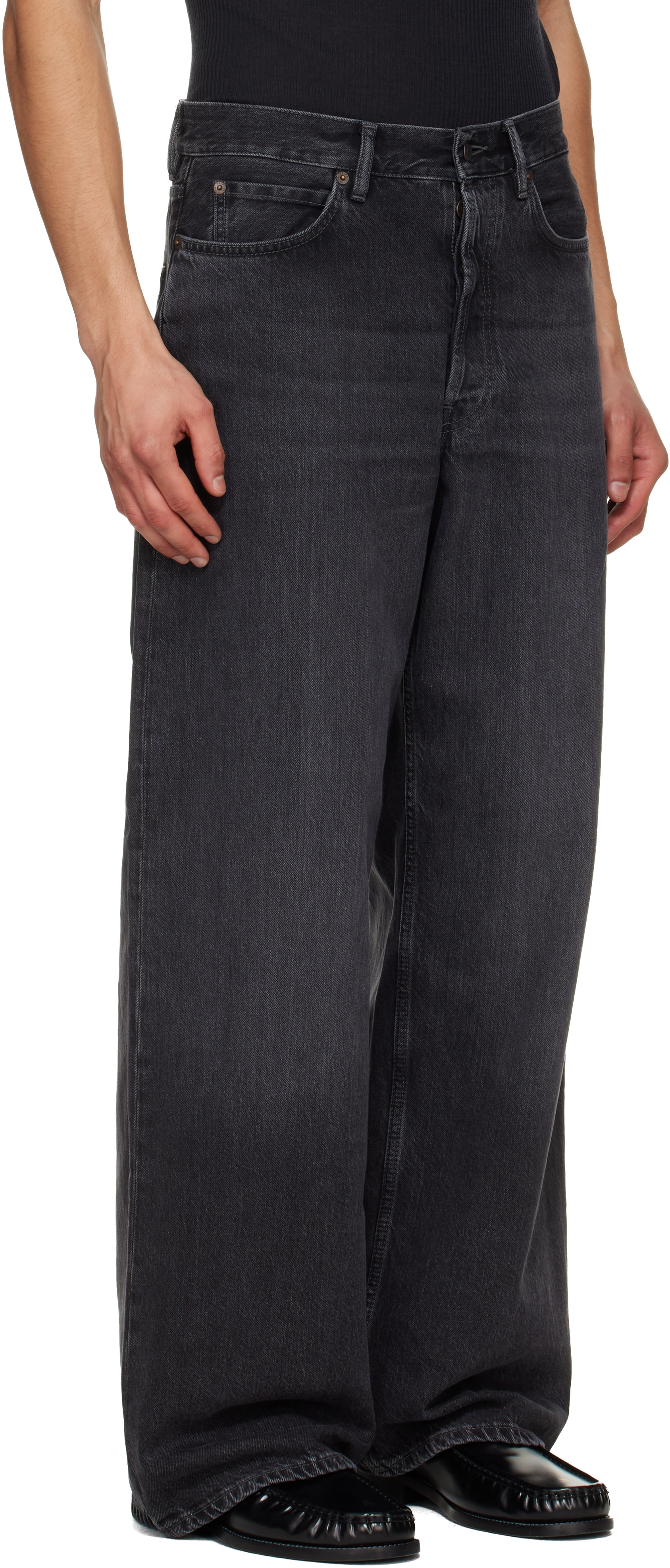Acne Studios - Jean décontracté 1981 noir