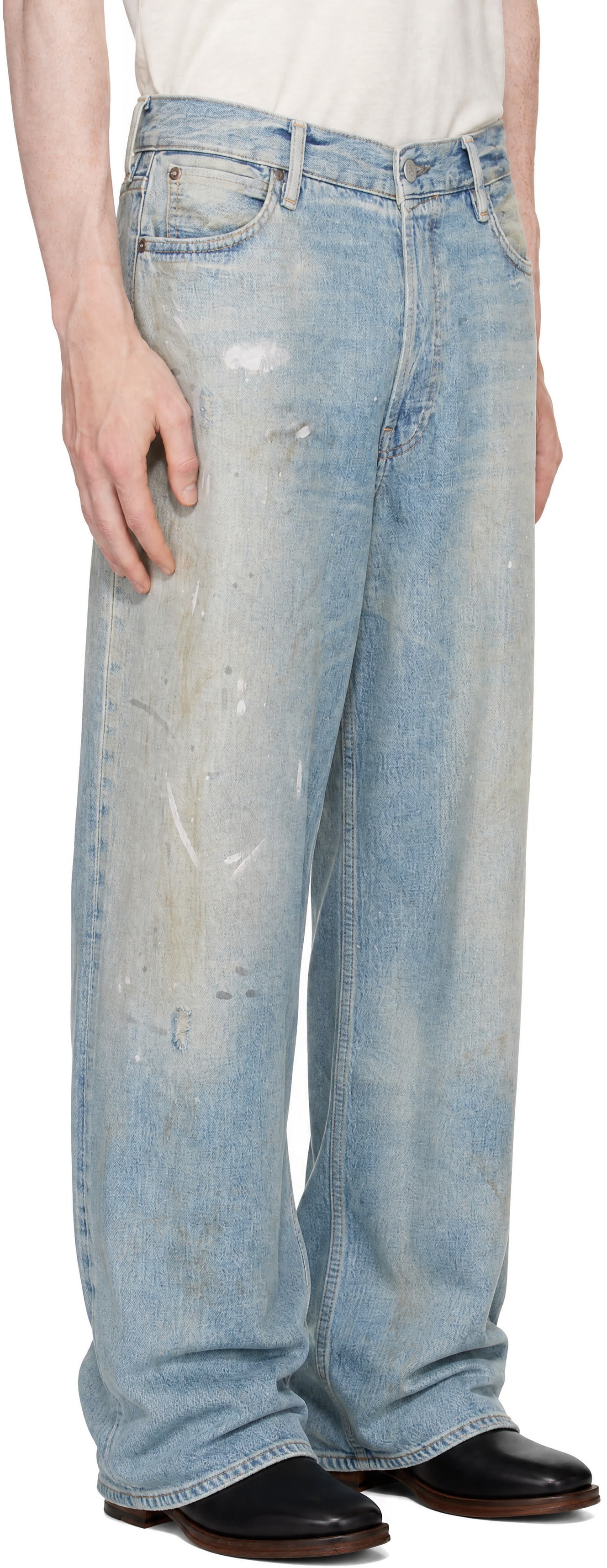 Acne Studios - Jean décontracté 1981 bleu
