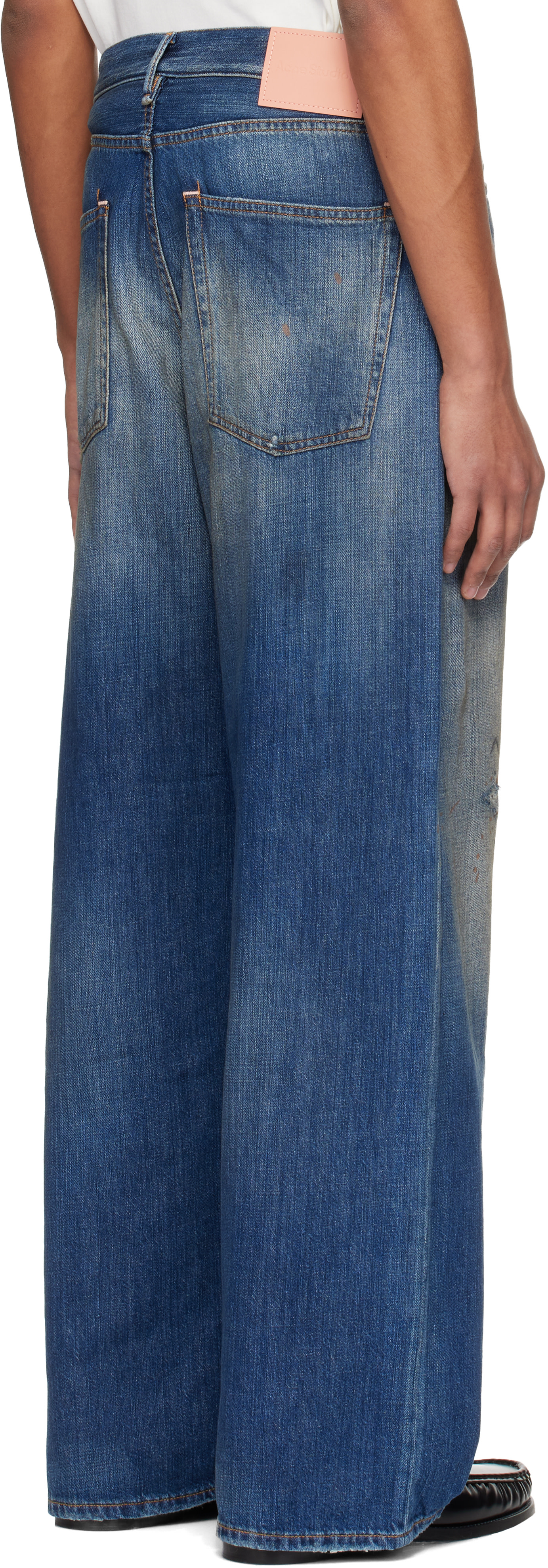 Acne Studios - Jean décontracté 1981 bleu