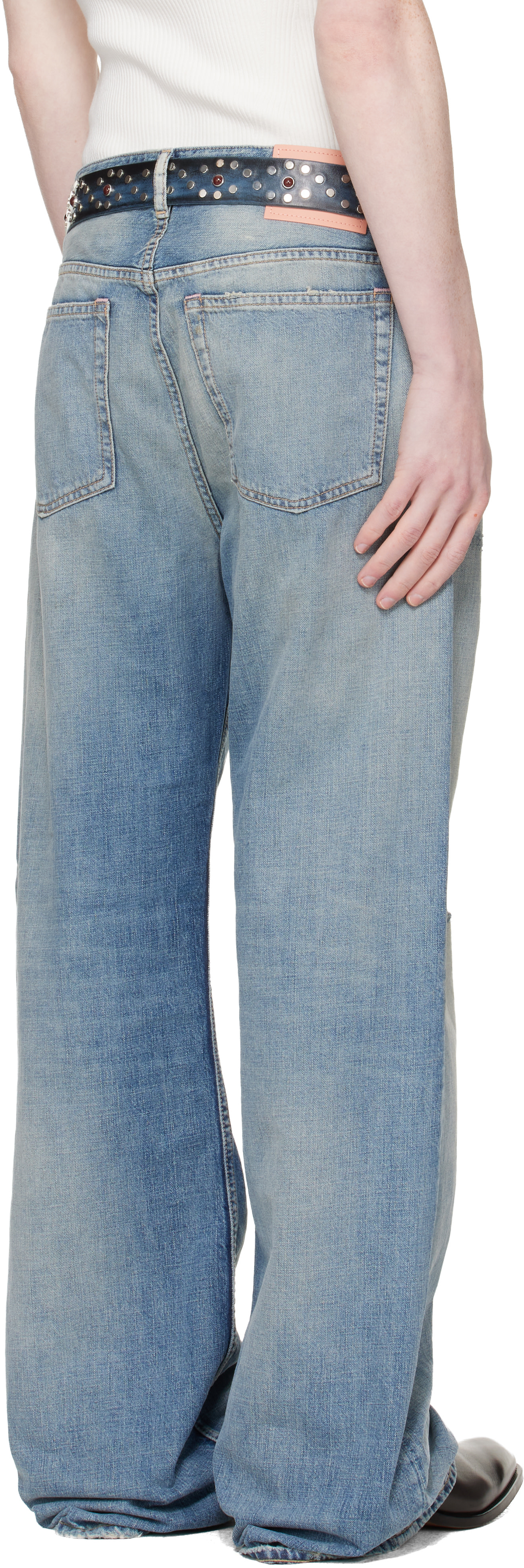 Acne Studios - Jean 2021M bleu à coupe classique