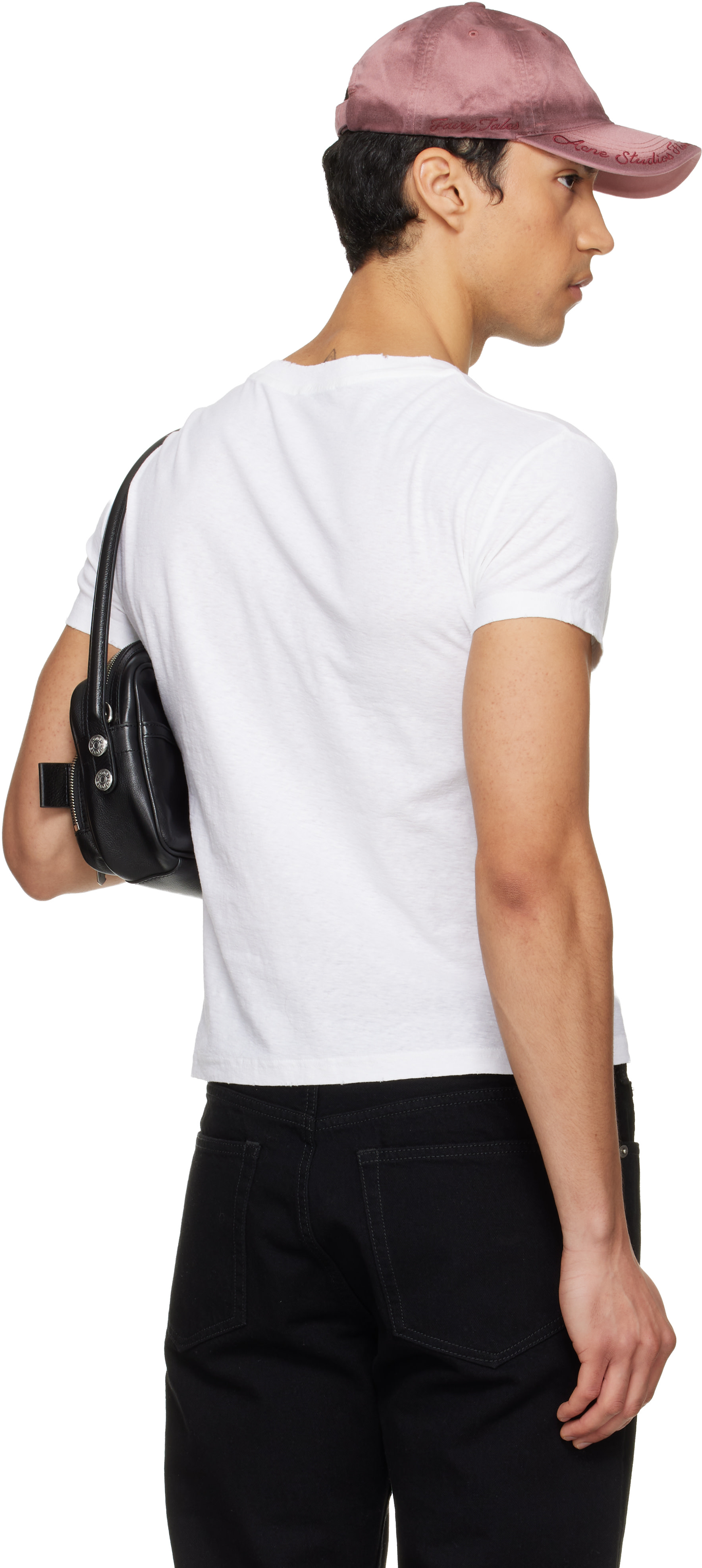 Acne Studios - T-shirt blanc à logo