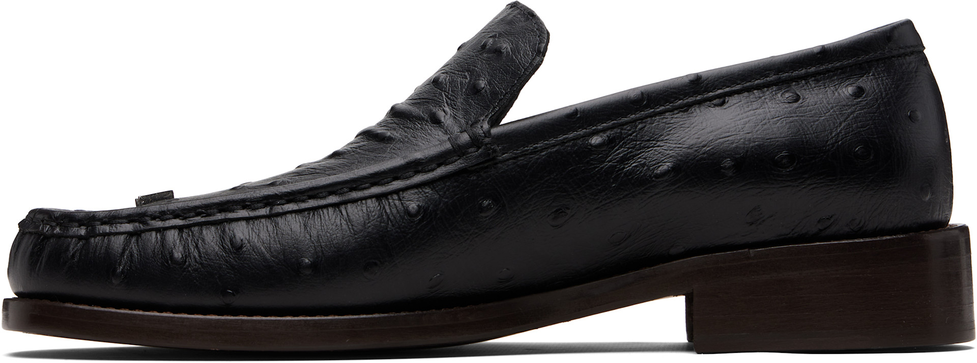 Acne Studios - Flâneurs noirs en cuir