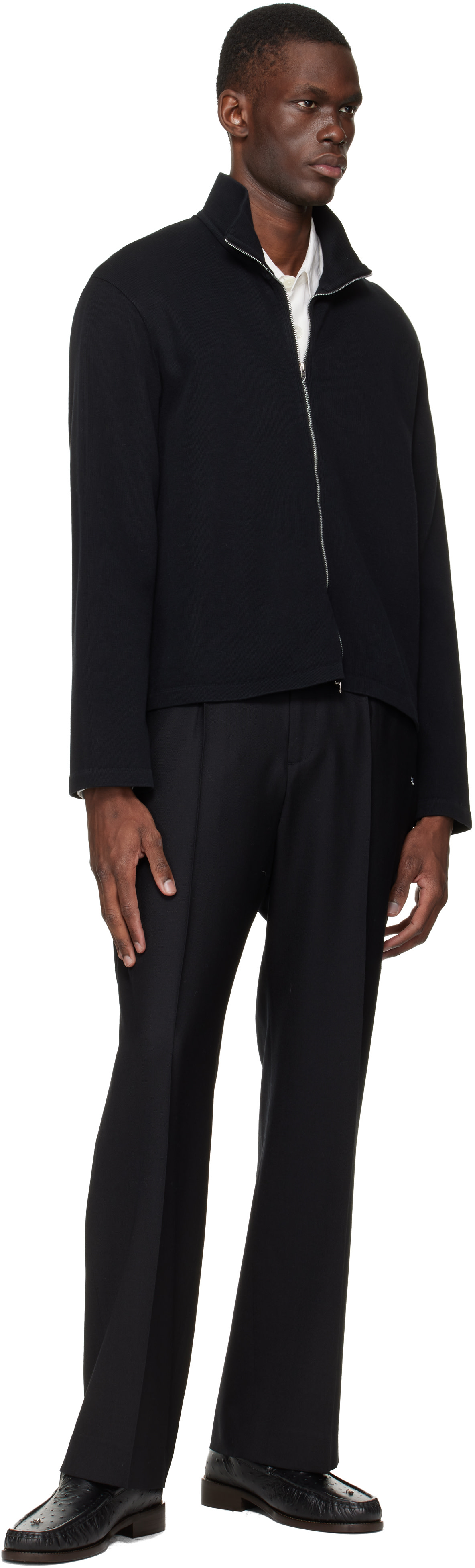 Acne Studios - Flâneurs noirs en cuir
