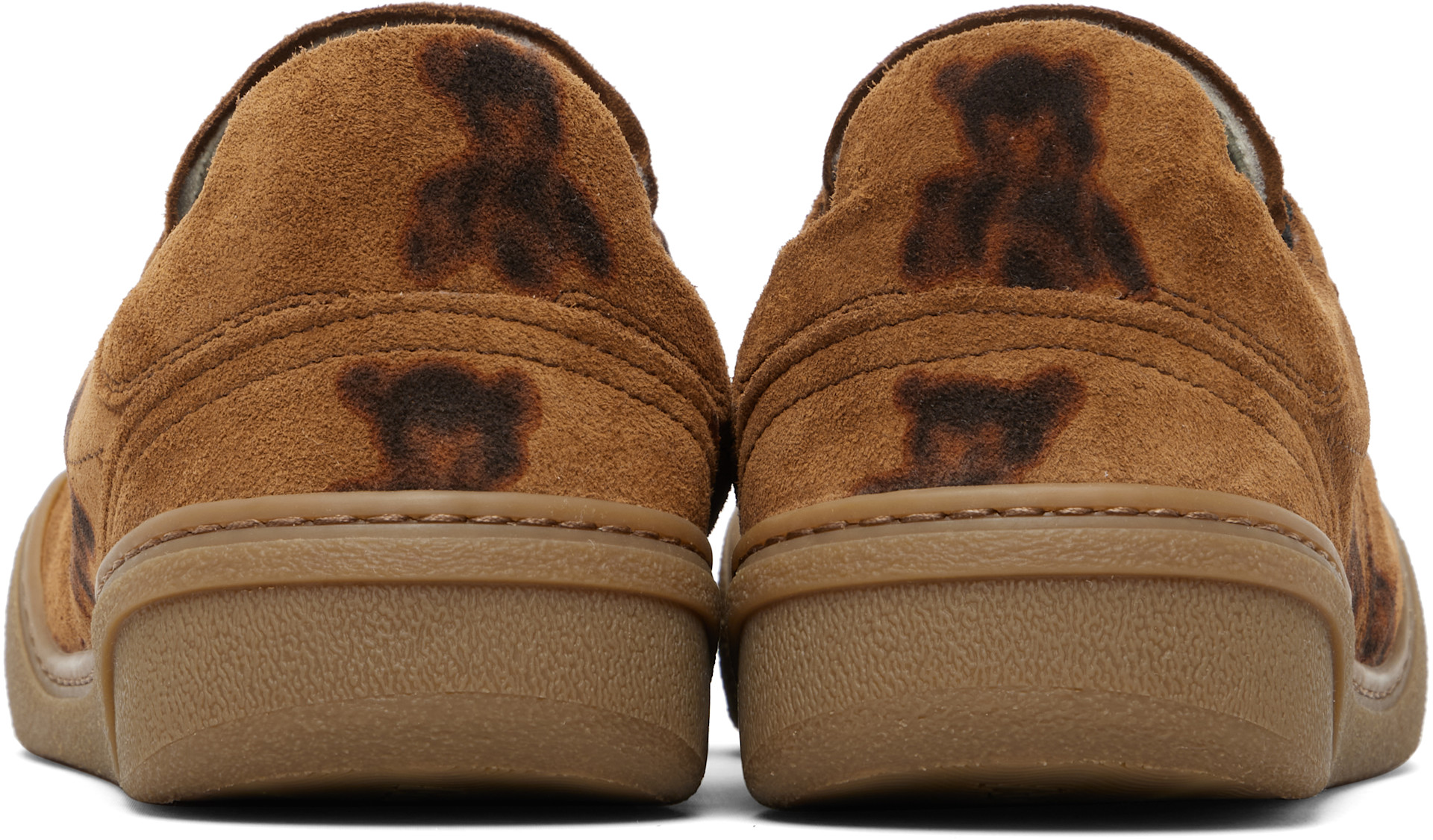 Acne Studios - Baskets brunes à laçage