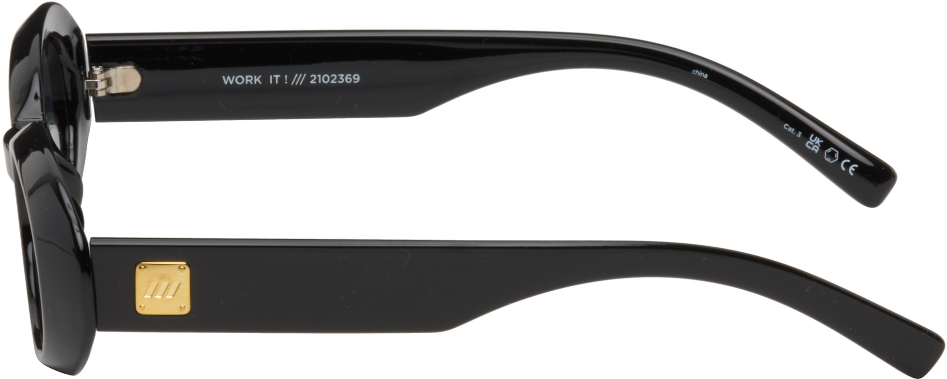 Le Specs - Lunettes de soleil Work It! noires