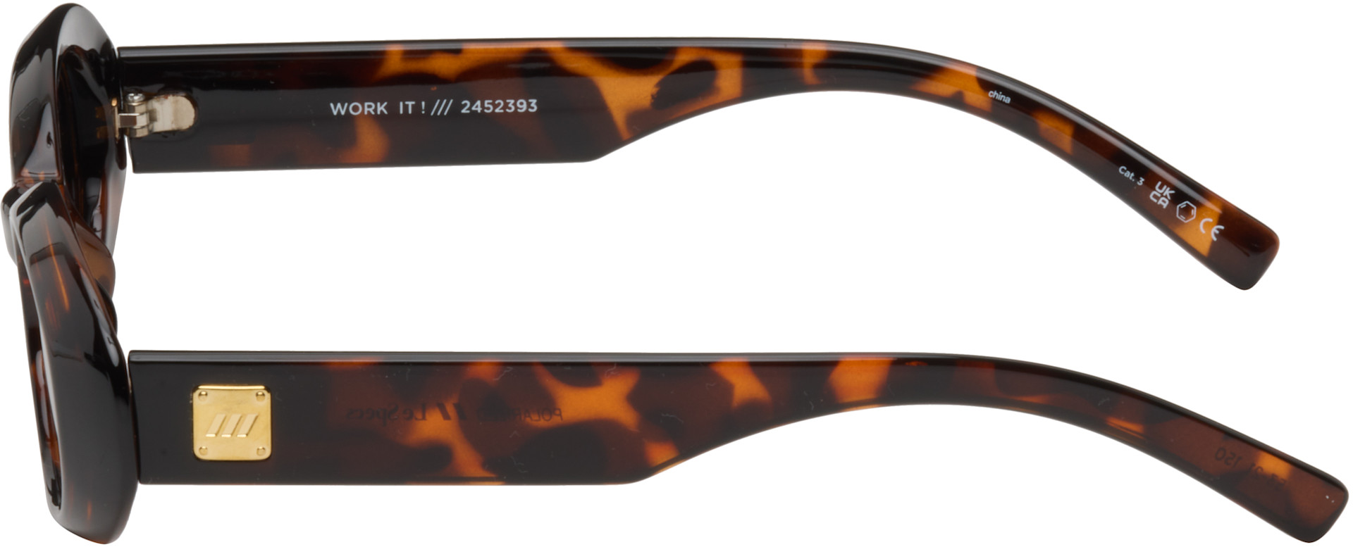 Le Specs - Lunettes de soleil Work It! brunes