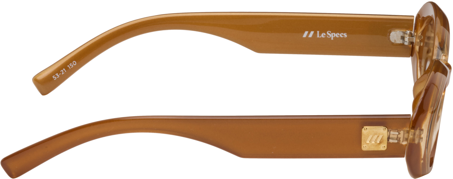Le Specs - Brown 'Work It!' Sunglasses