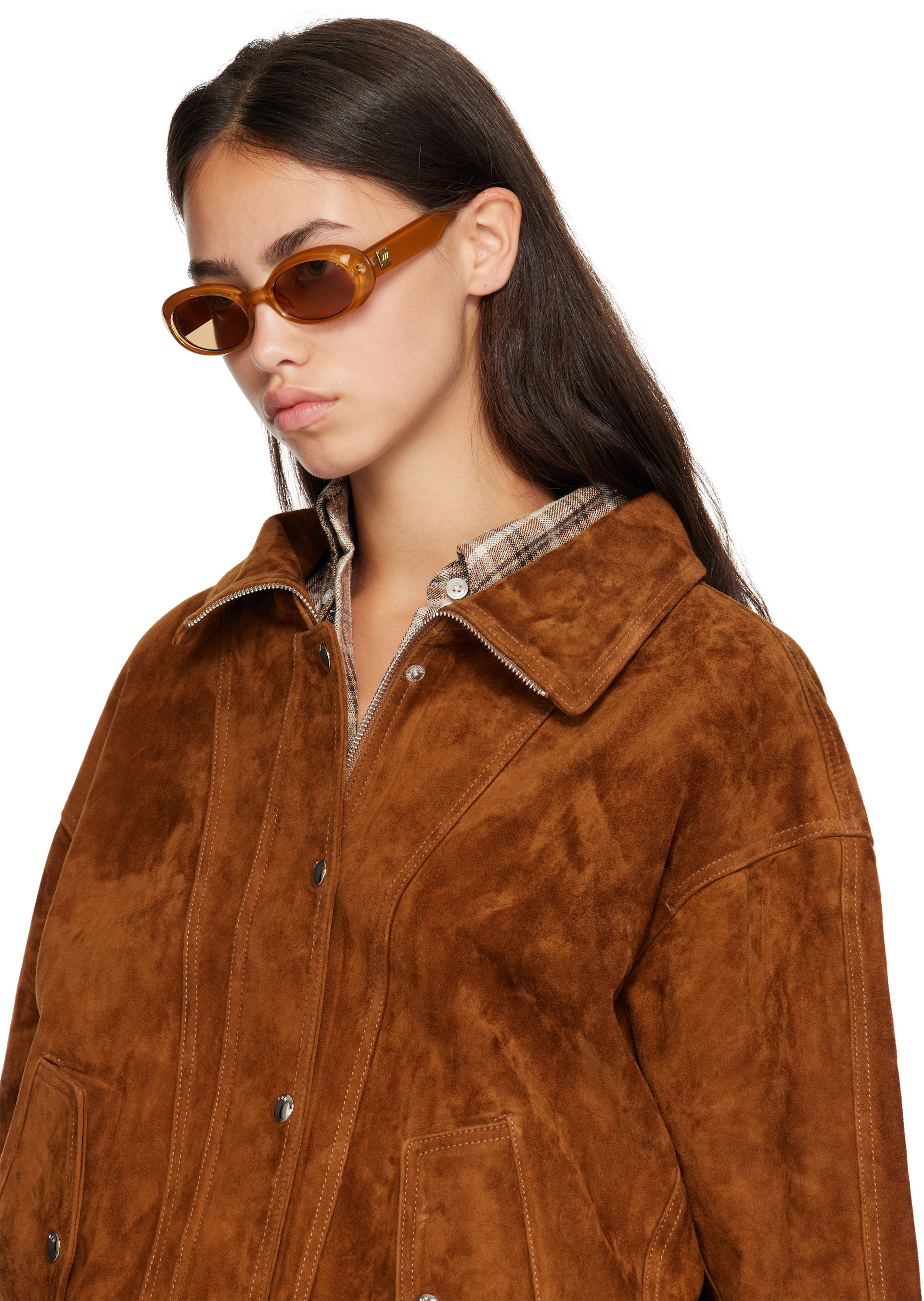 Le Specs - Brown 'Work It!' Sunglasses