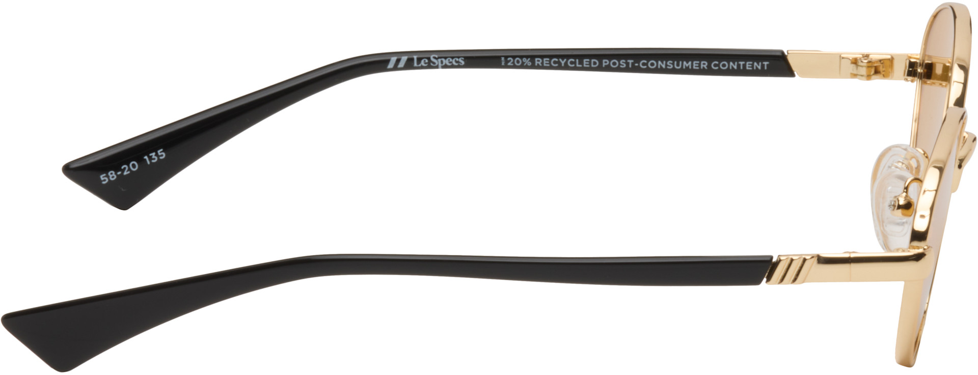 Le Specs - Lunettes de soleil Le Bebe dorées