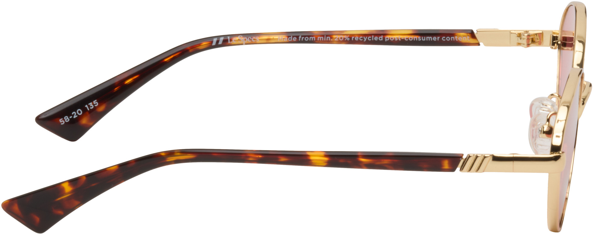 Le Specs - Lunettes de soleil Le Bebe dorées