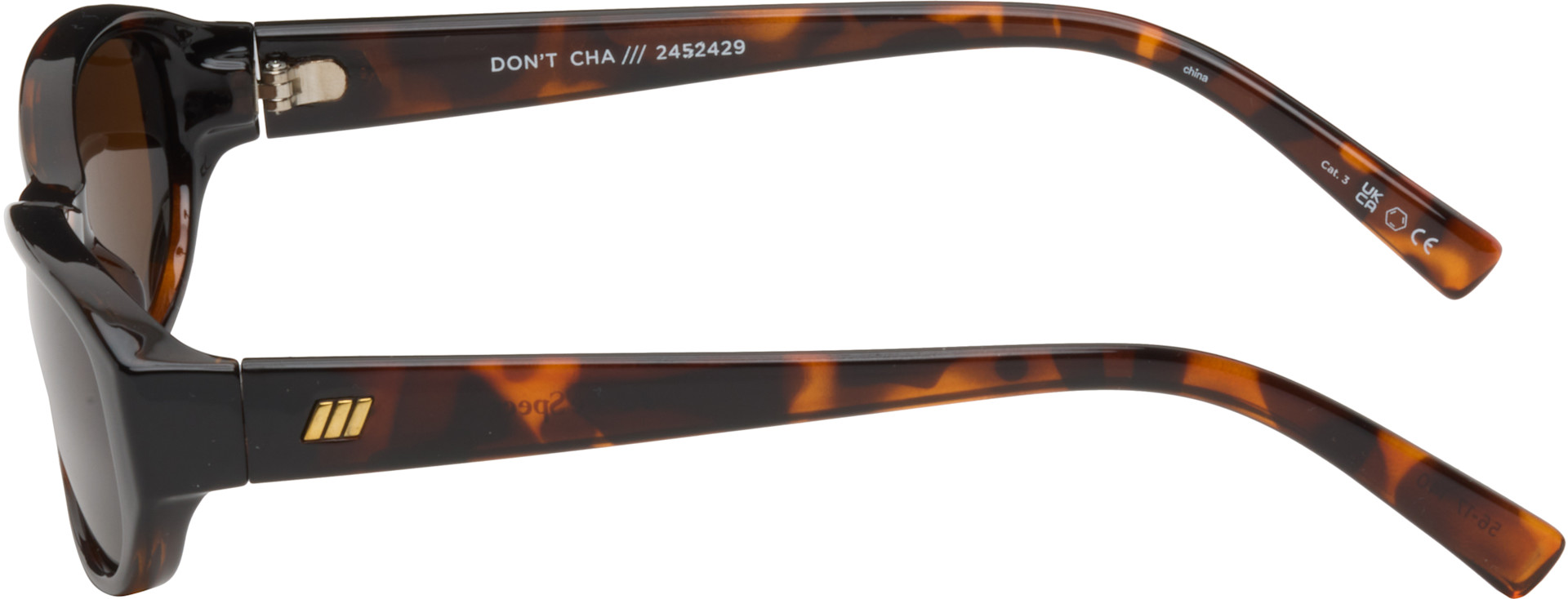 Le Specs - Lunettes de soleil Dont Cha brunes