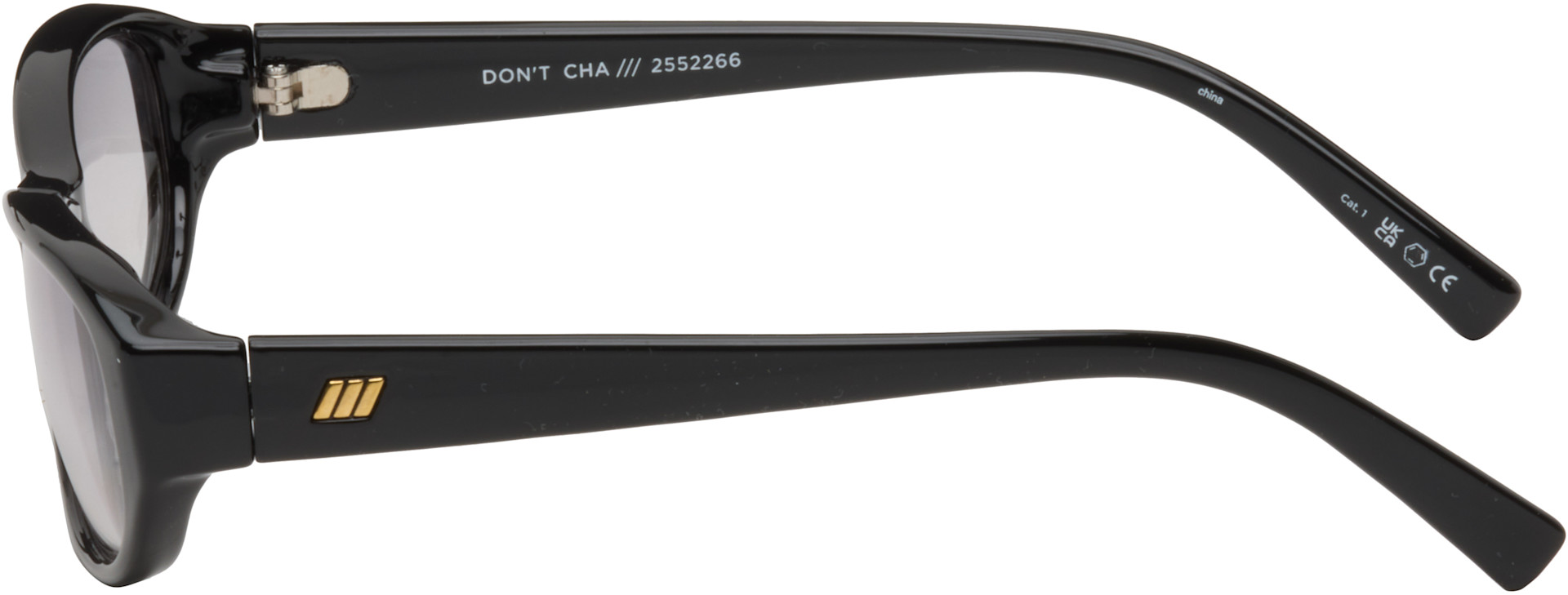 Le Specs - Lunettes de soleil Don't Cha noires