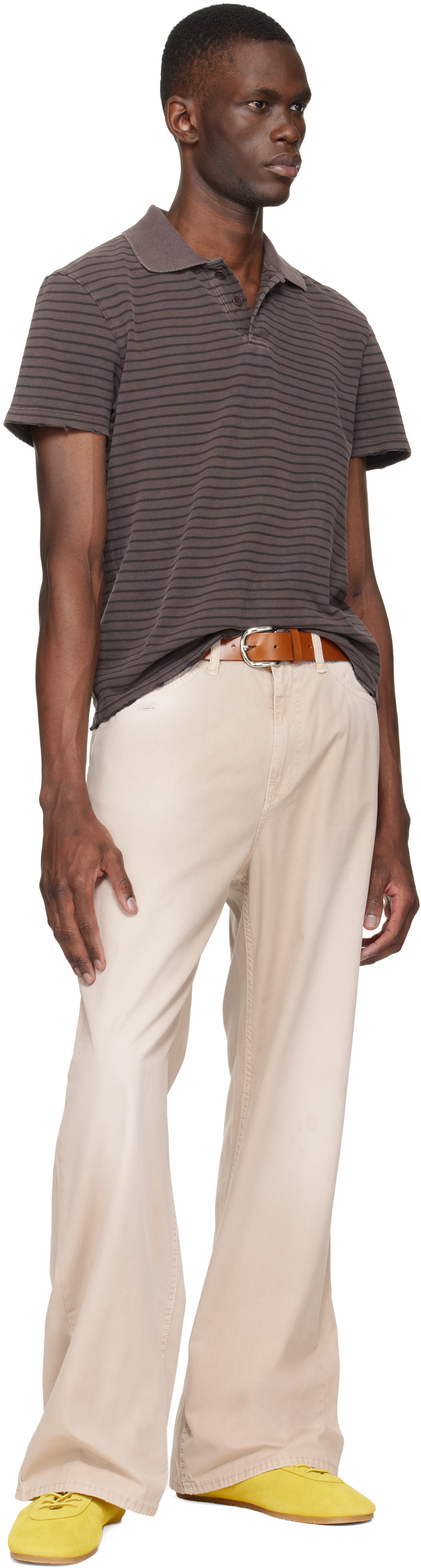 Stockholm (Surfboard) Club: Beige Chino Trousers | SSENSE