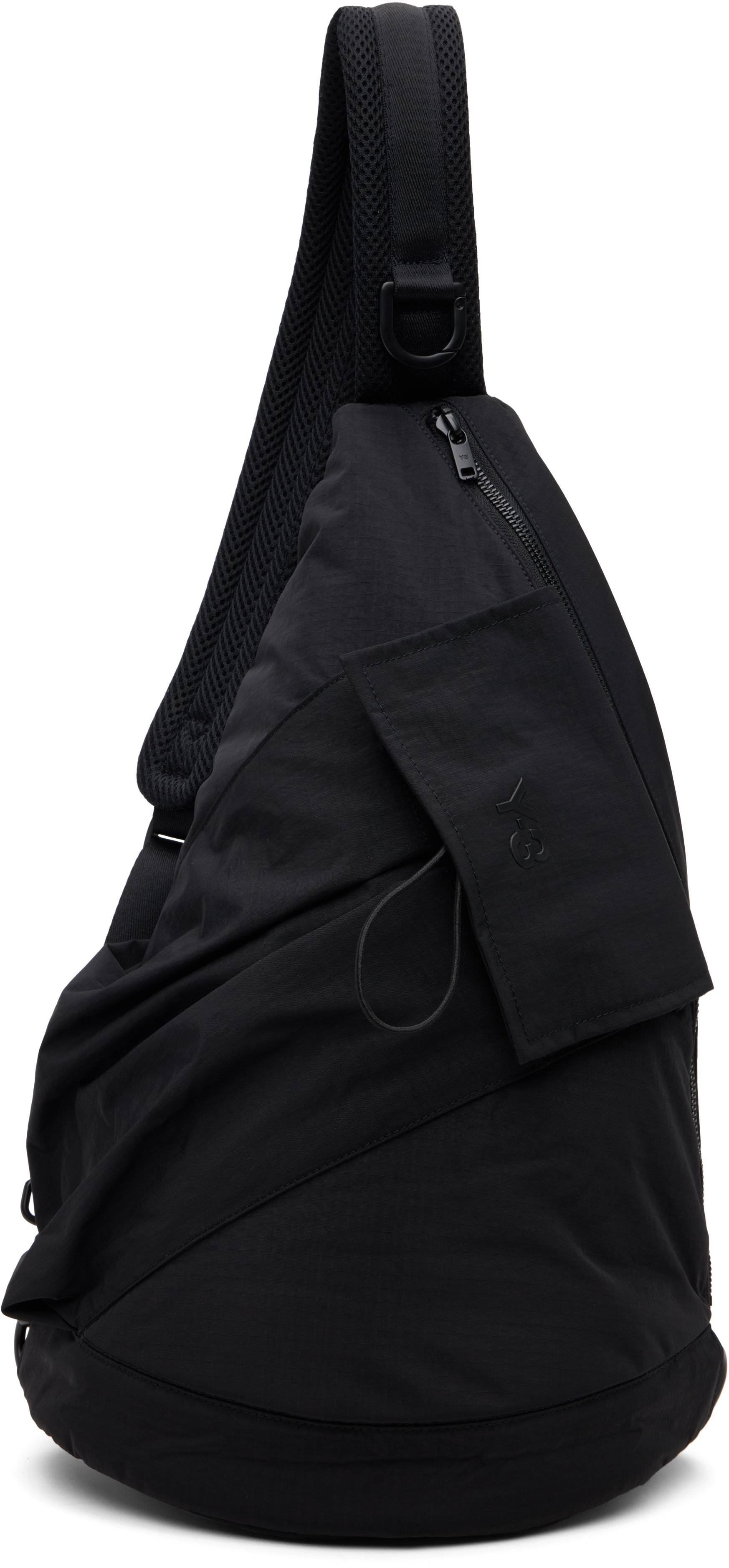 Y-3 - 블랙 Y-3 유틸리티 슬링 백팩