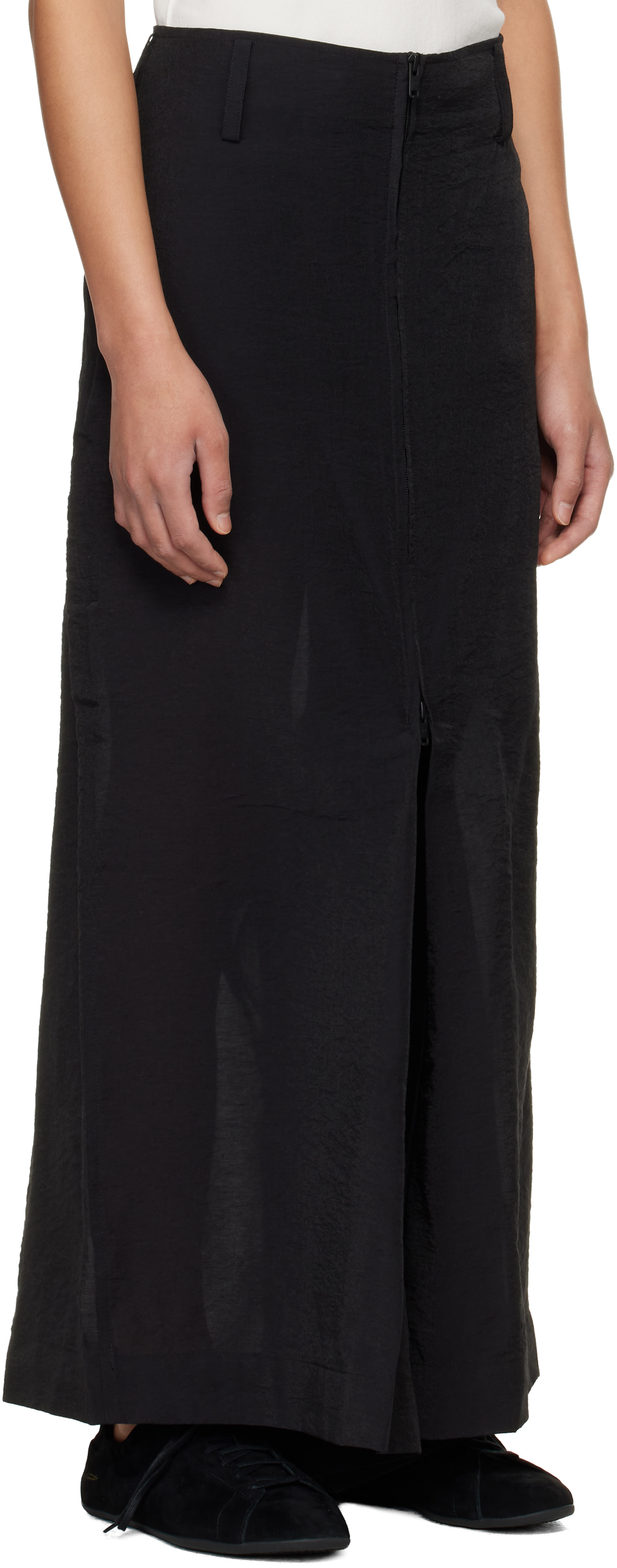 Y-3 - Pantalon de détente ample utilitaire noir