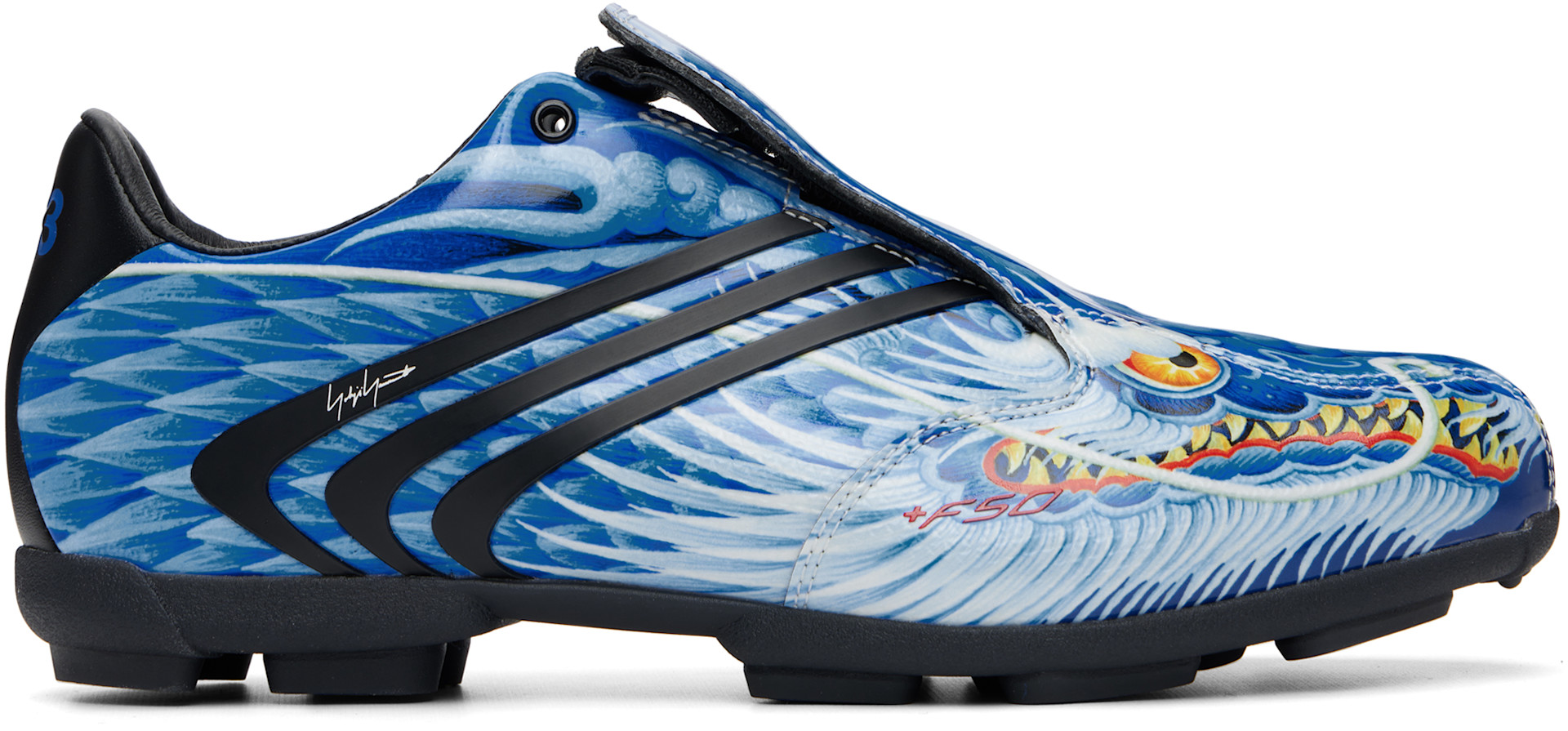 Y-3 - Baskets F50 Beast bleues