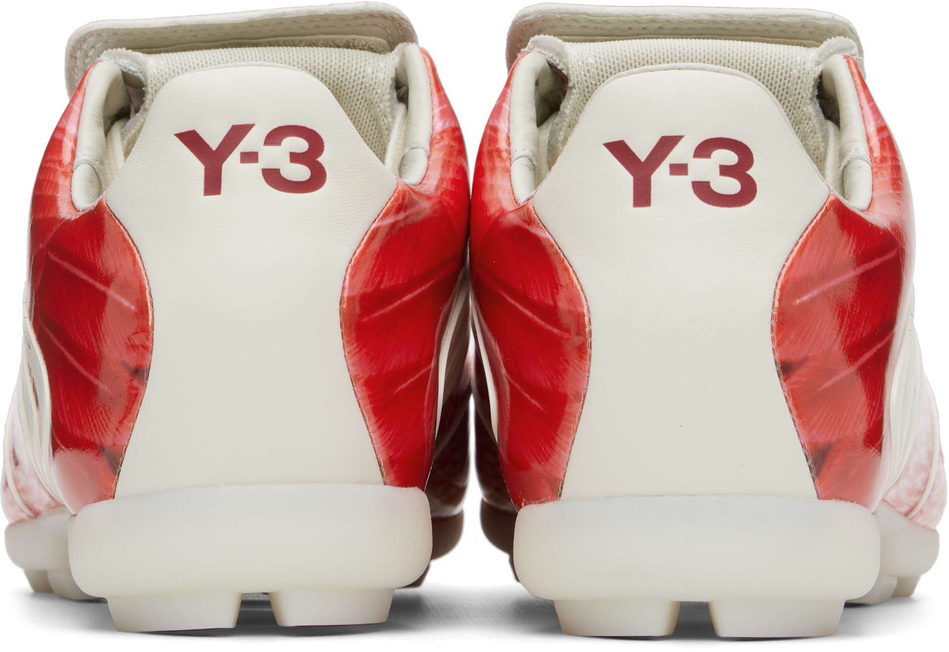 Y-3 - Baskets F50 Beast rouges