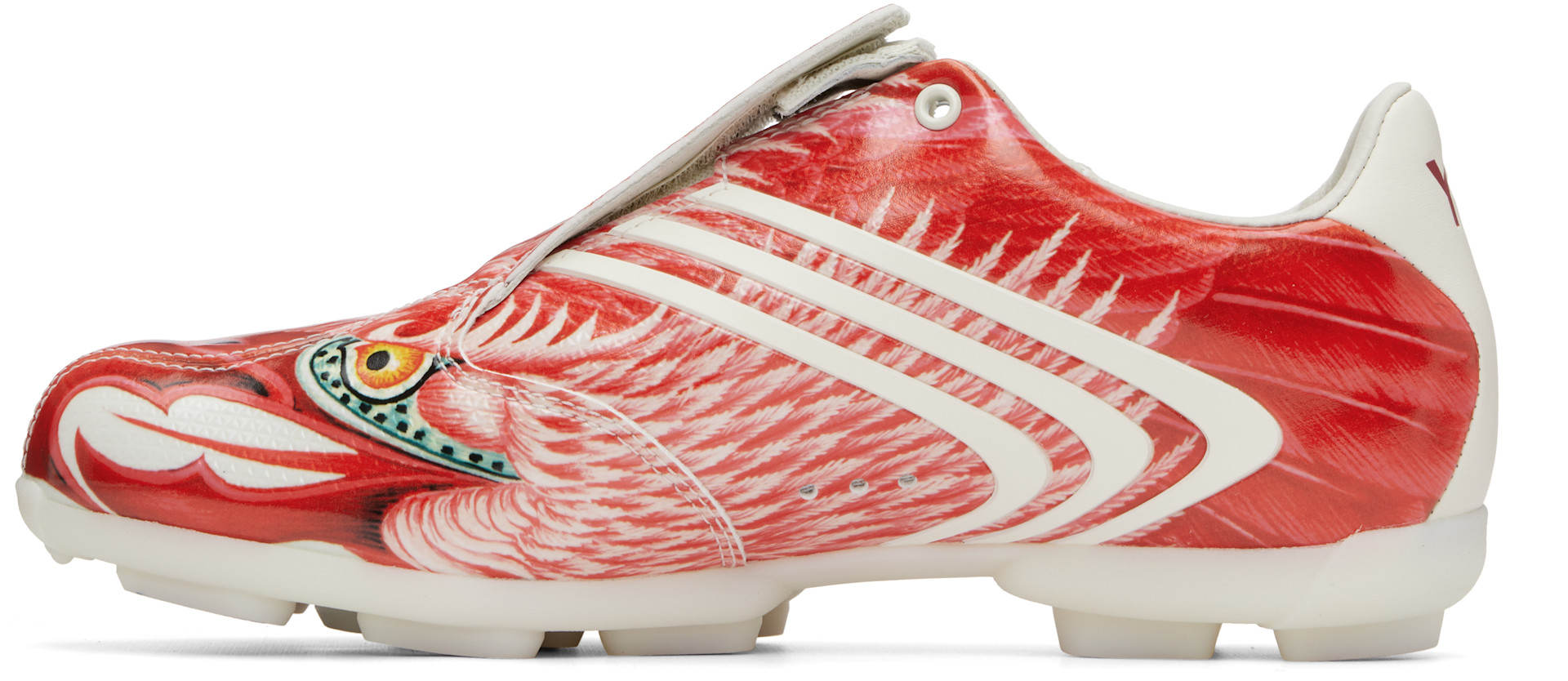 Y-3 - Baskets F50 Beast rouges