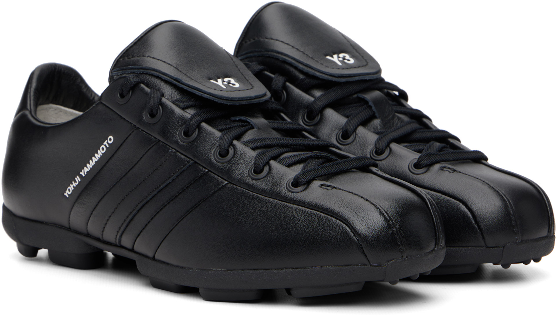 Y-3 - 블랙 필드 스니커즈