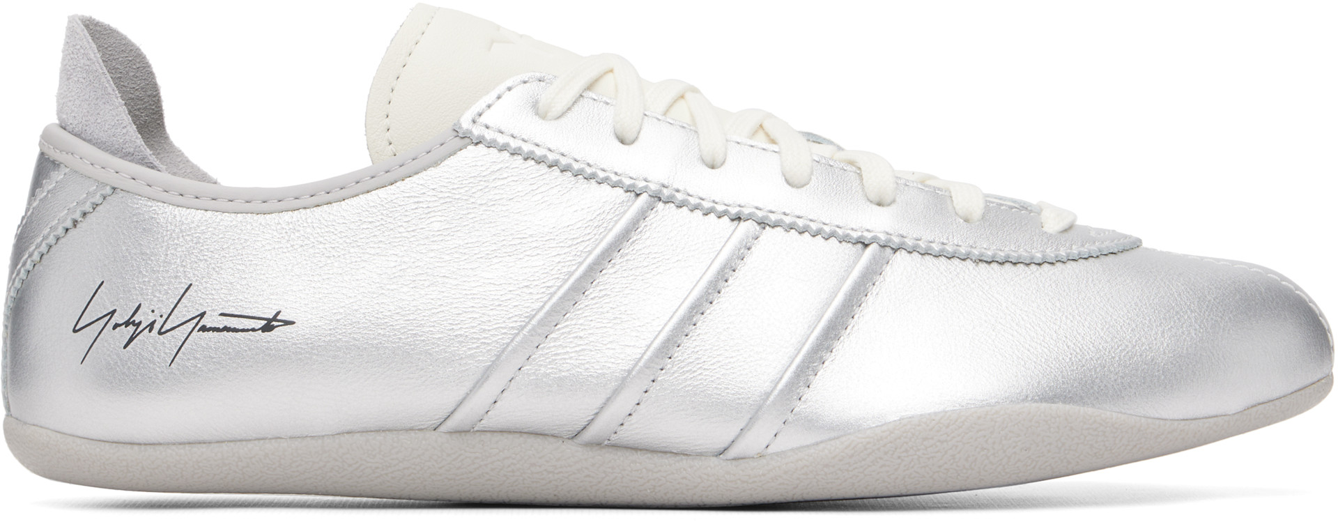 Y-3: Silver Tokyo Sneakers | SSENSE