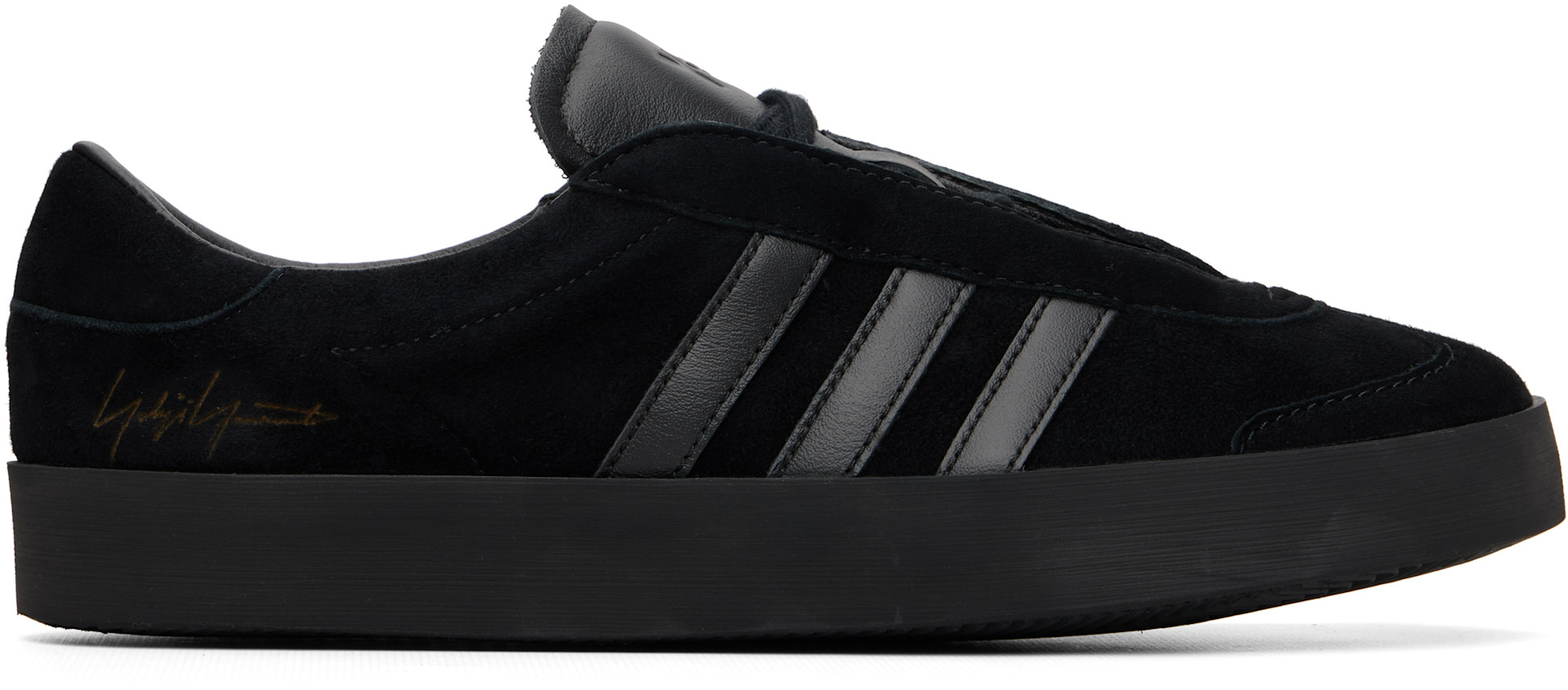 Y-3: Black Gazelle Sneakers | SSENSE Mexico