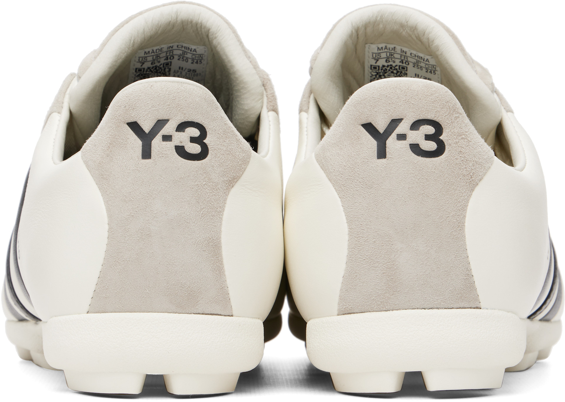 Y-3 - 오프 화이트 필드 스니커즈
