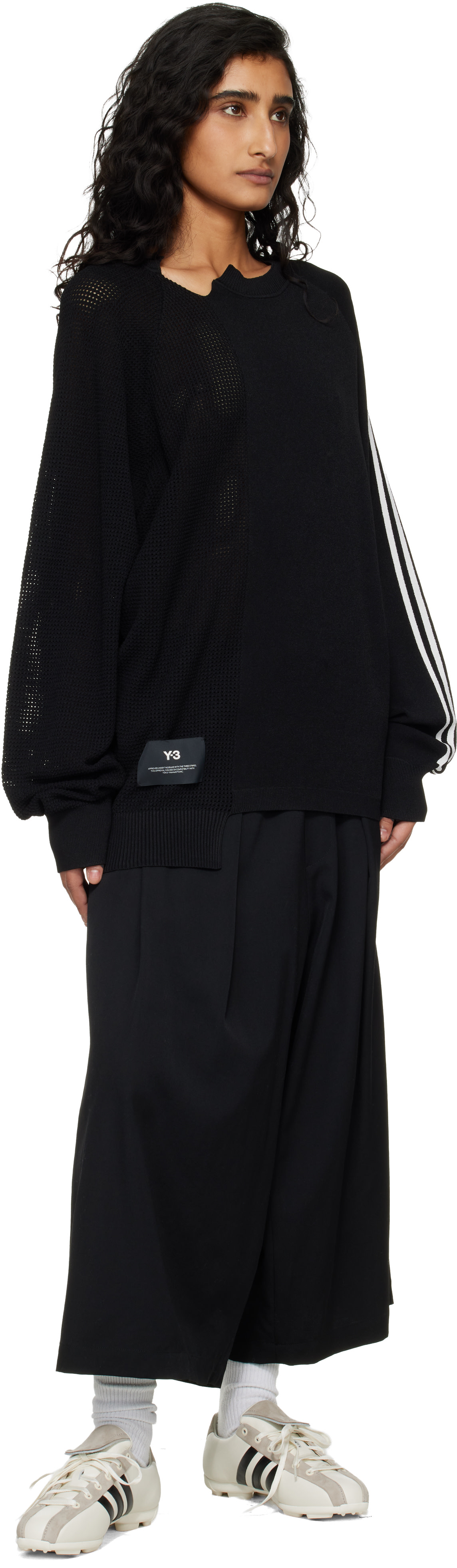 Y-3 - 오프 화이트 필드 스니커즈