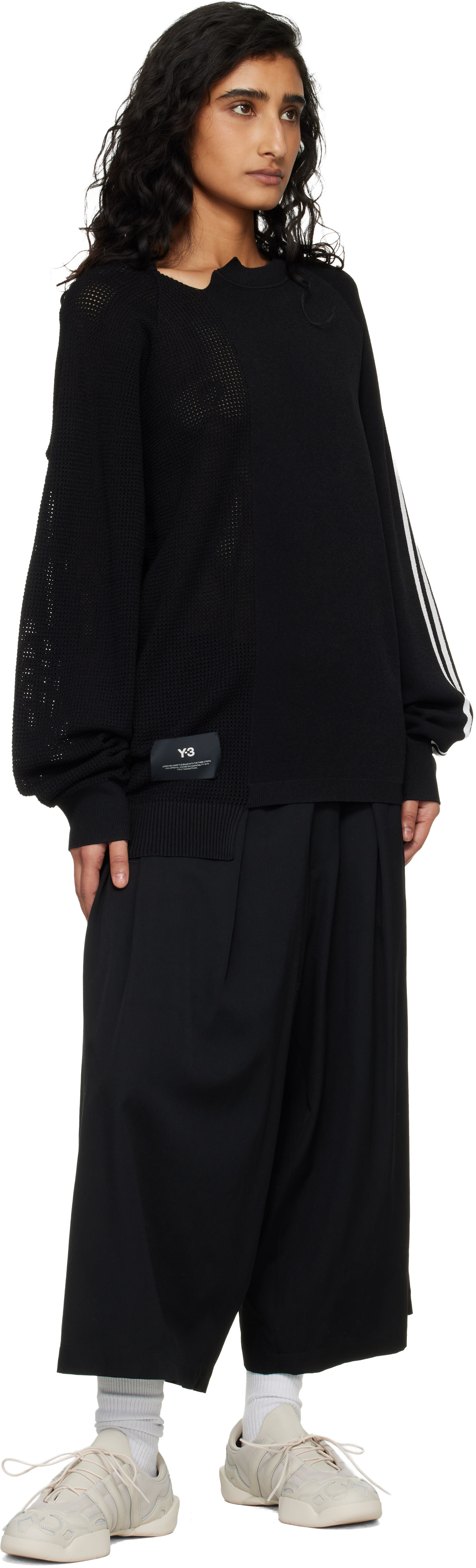 Y-3 - Baskets REGU 2002 beiges