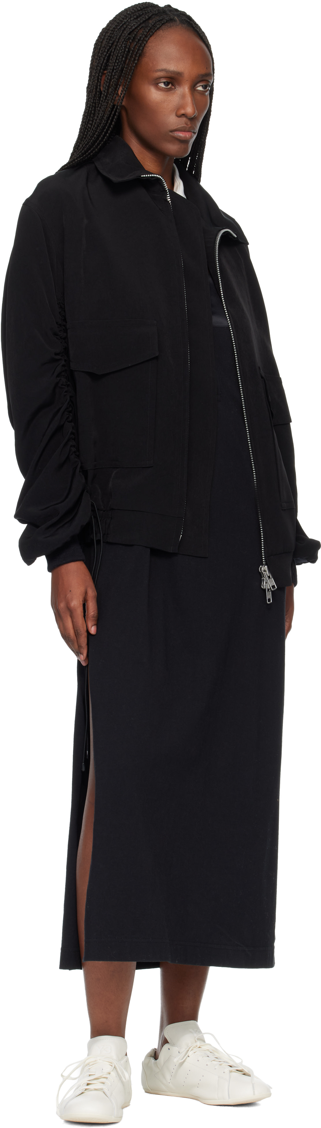 Y-3 - 오프 화이트 스탠 스미스 프로 로우탑 스니커즈