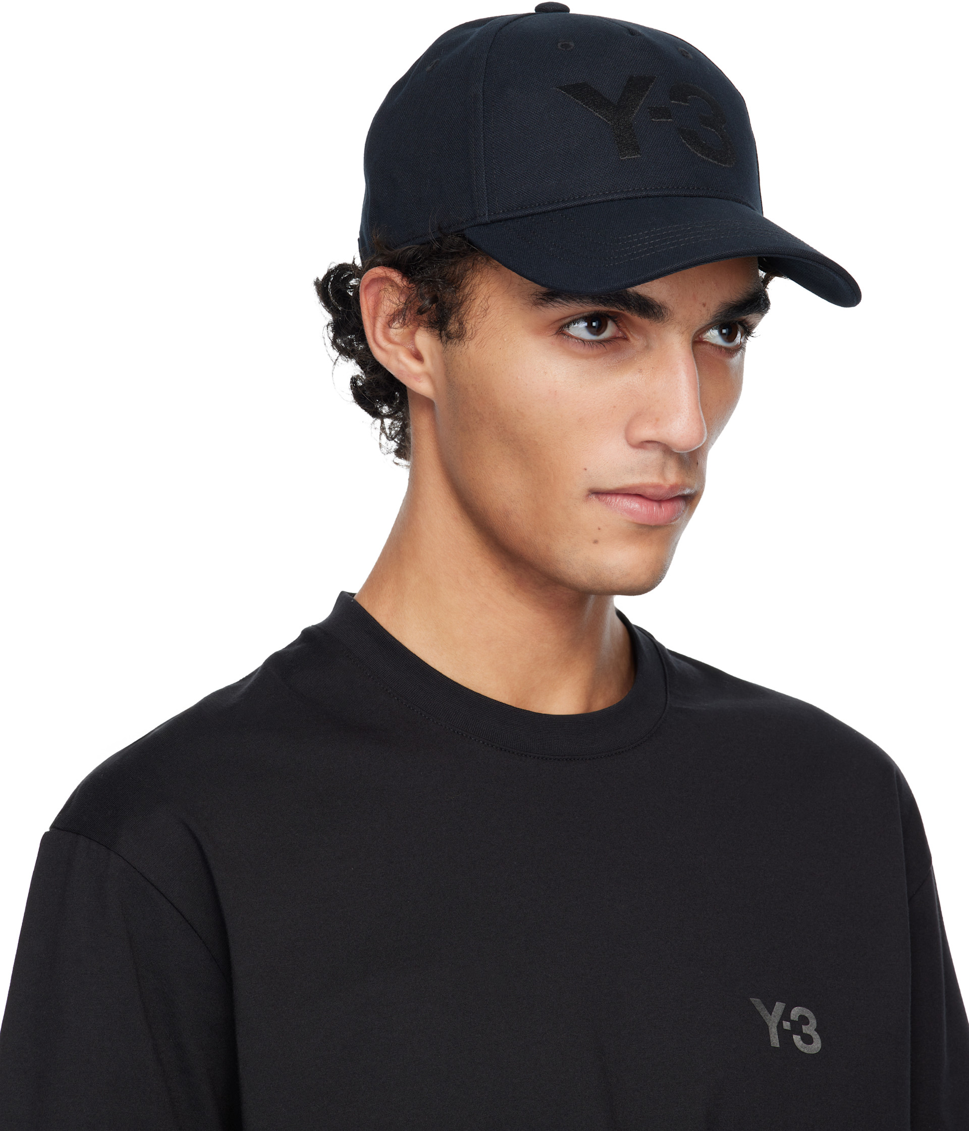 Y-3 - 블랙 클래식 로고 볼캡