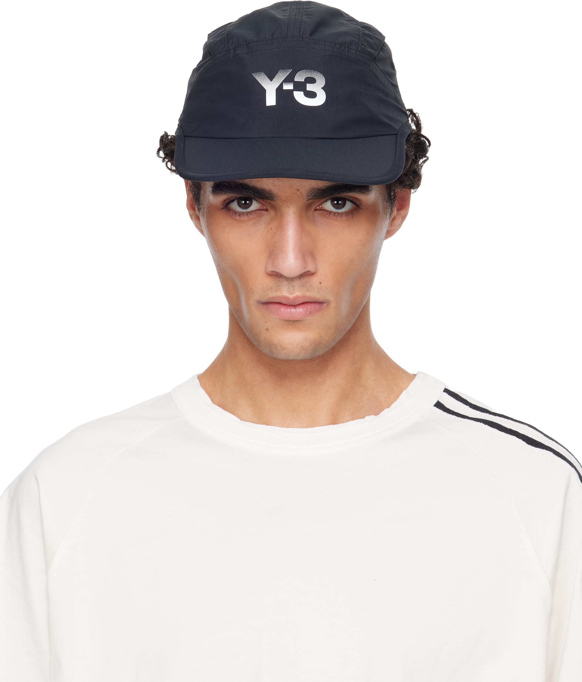 Y-3 - Casquette de course noire
