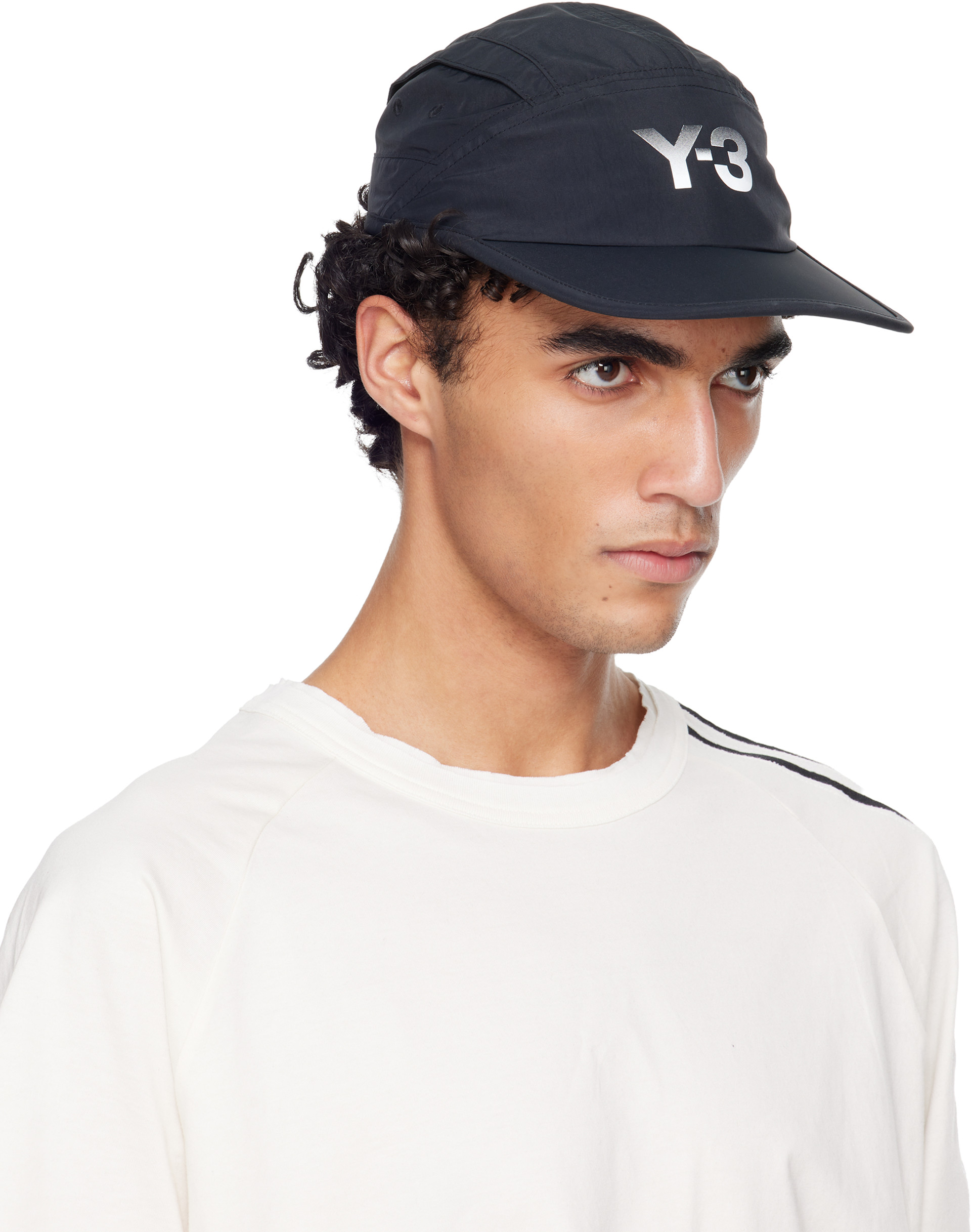 Y-3 - Casquette de course noire