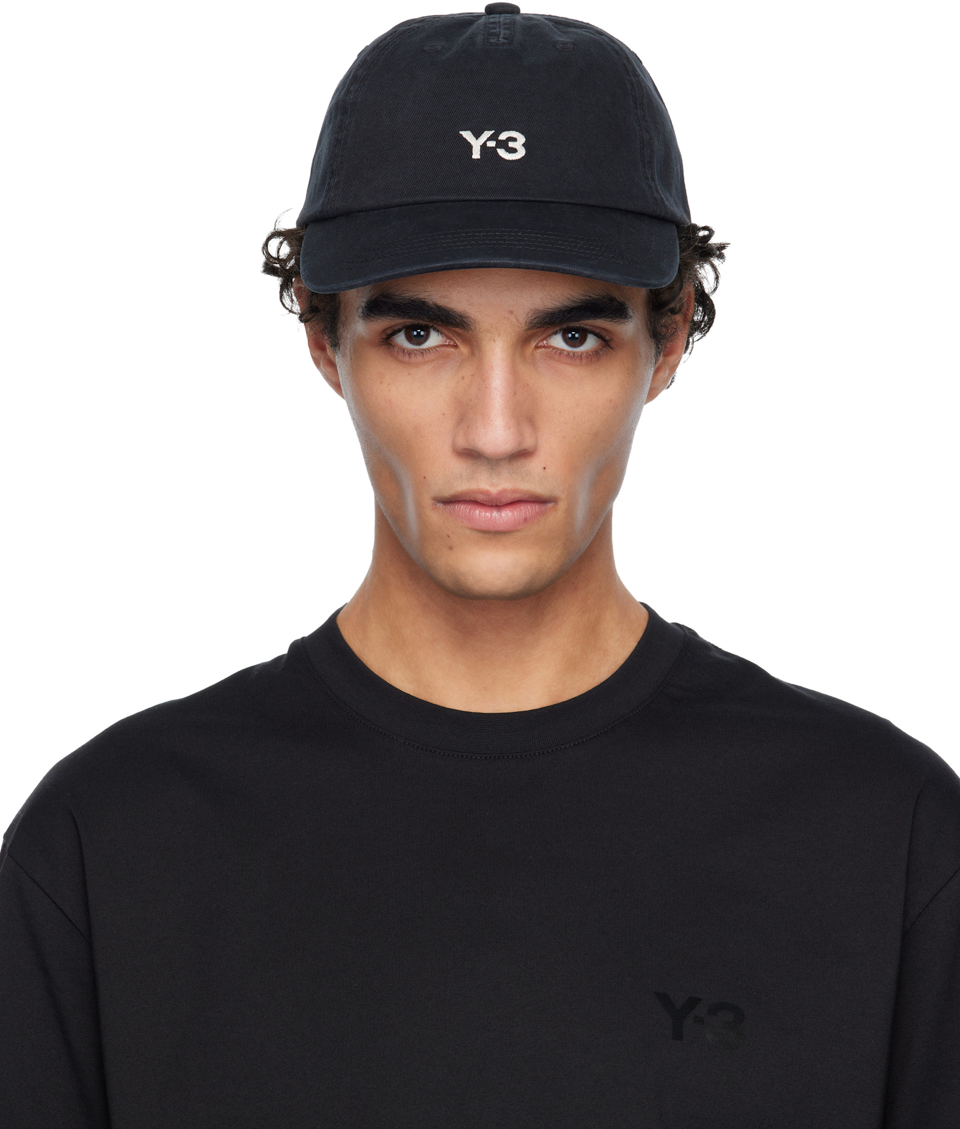 Y-3: Black Dad Cap | SSENSE