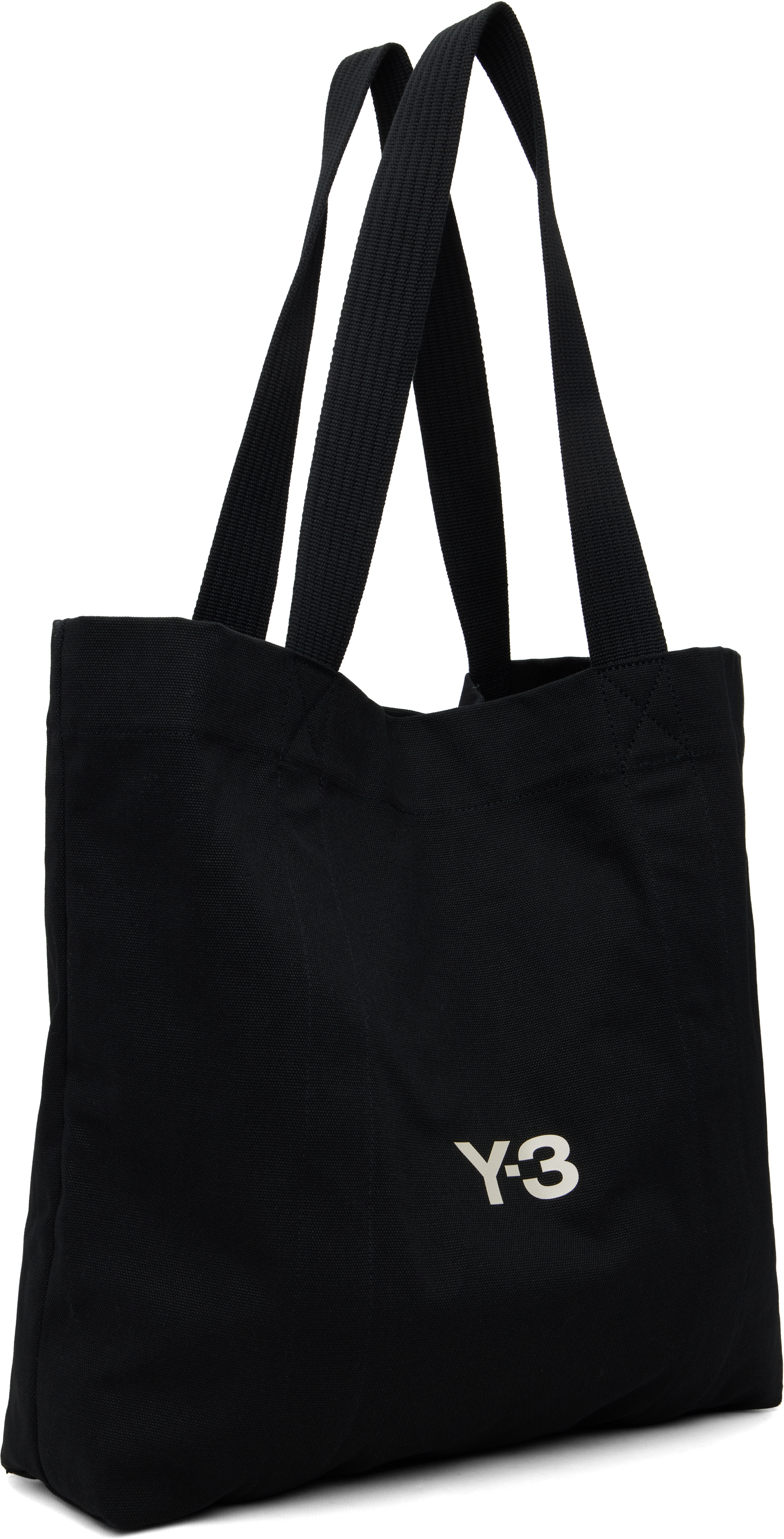 Y-3 - Cabas noir en canevas