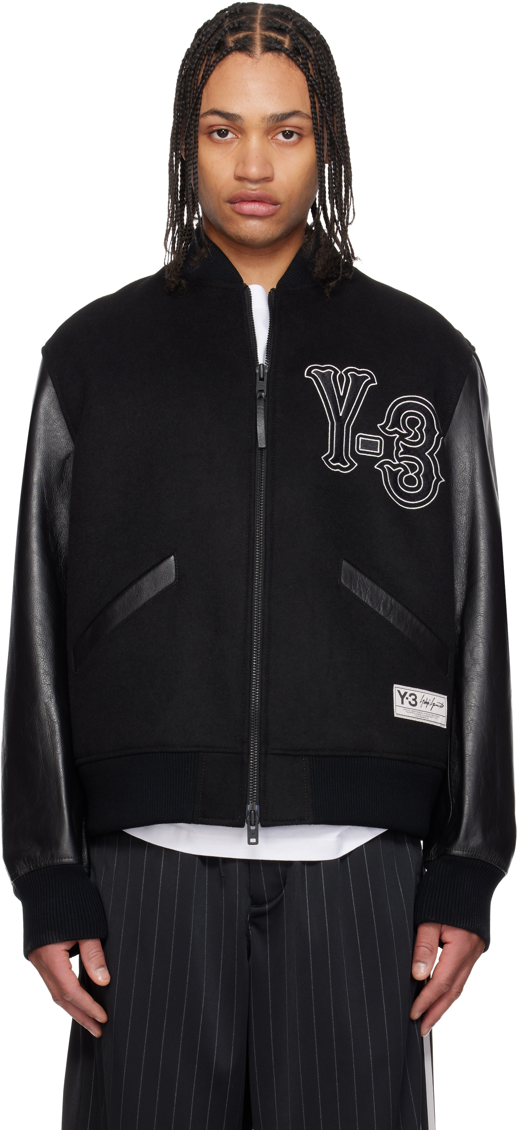 Y-3 - Black Collegiate Jacket
