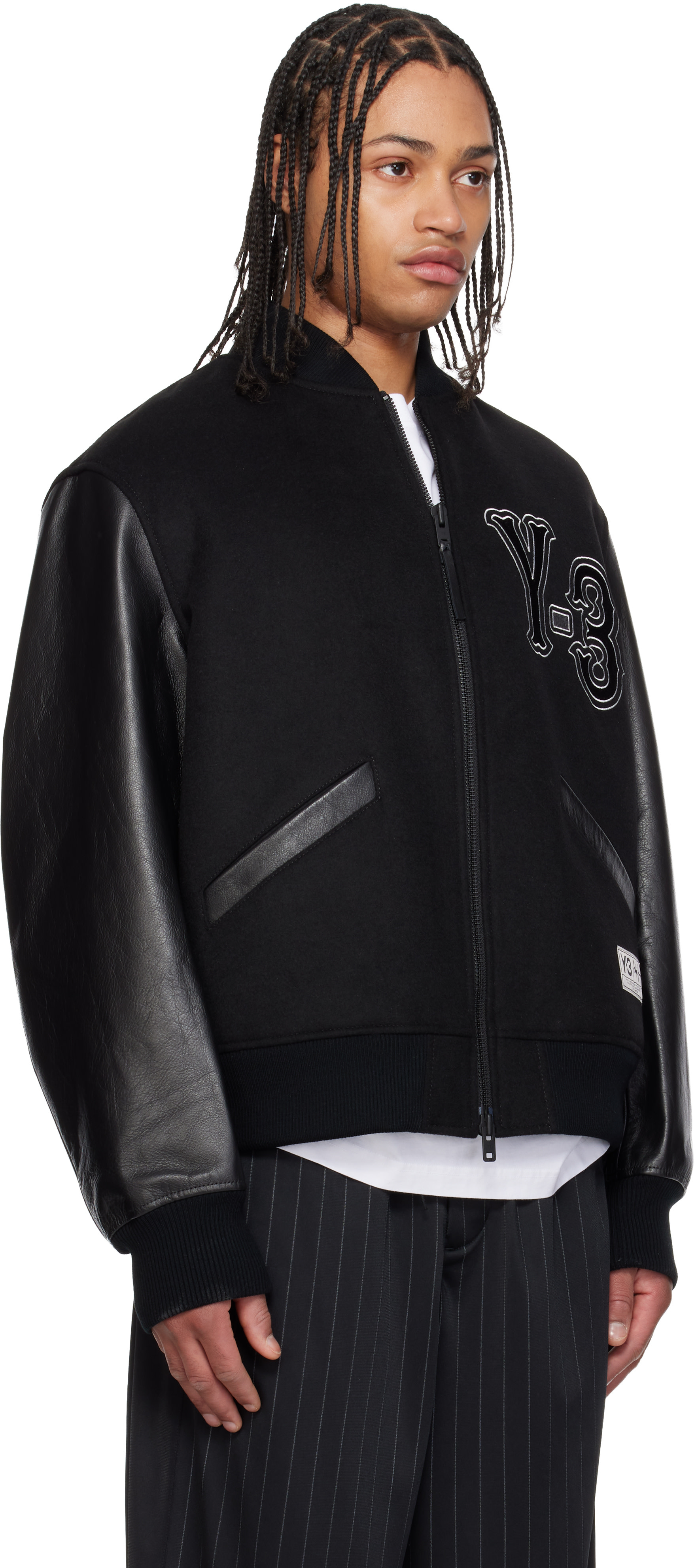 Y-3 - Black Collegiate Jacket