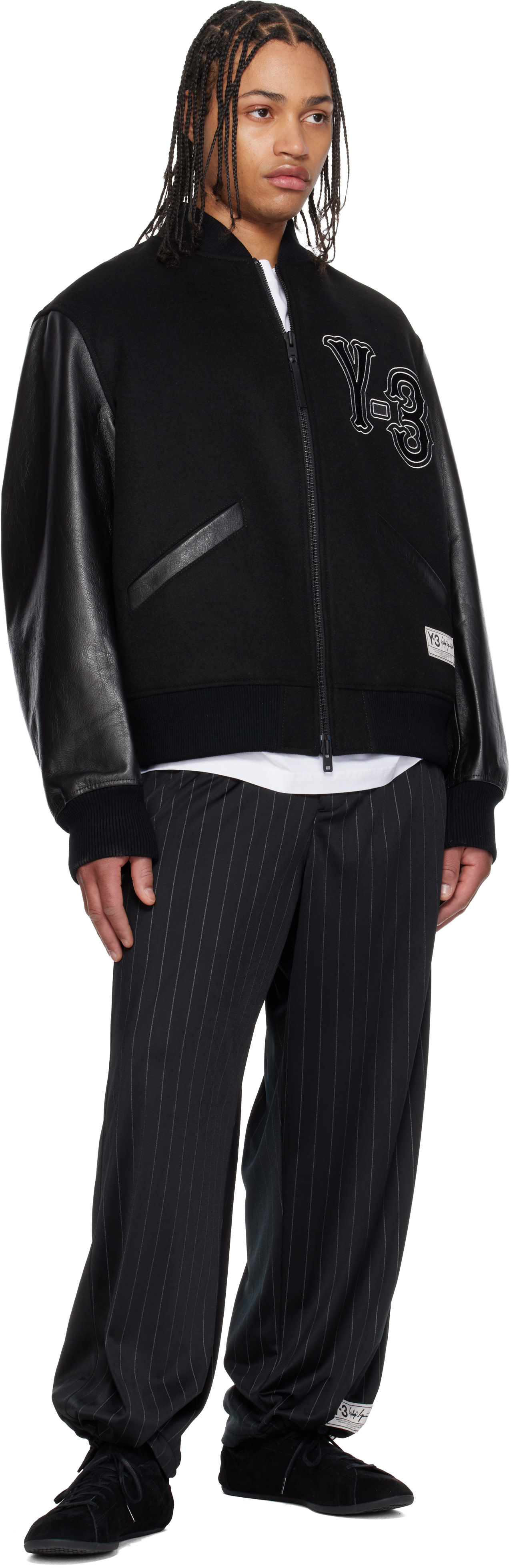 Y-3 - Black Collegiate Jacket