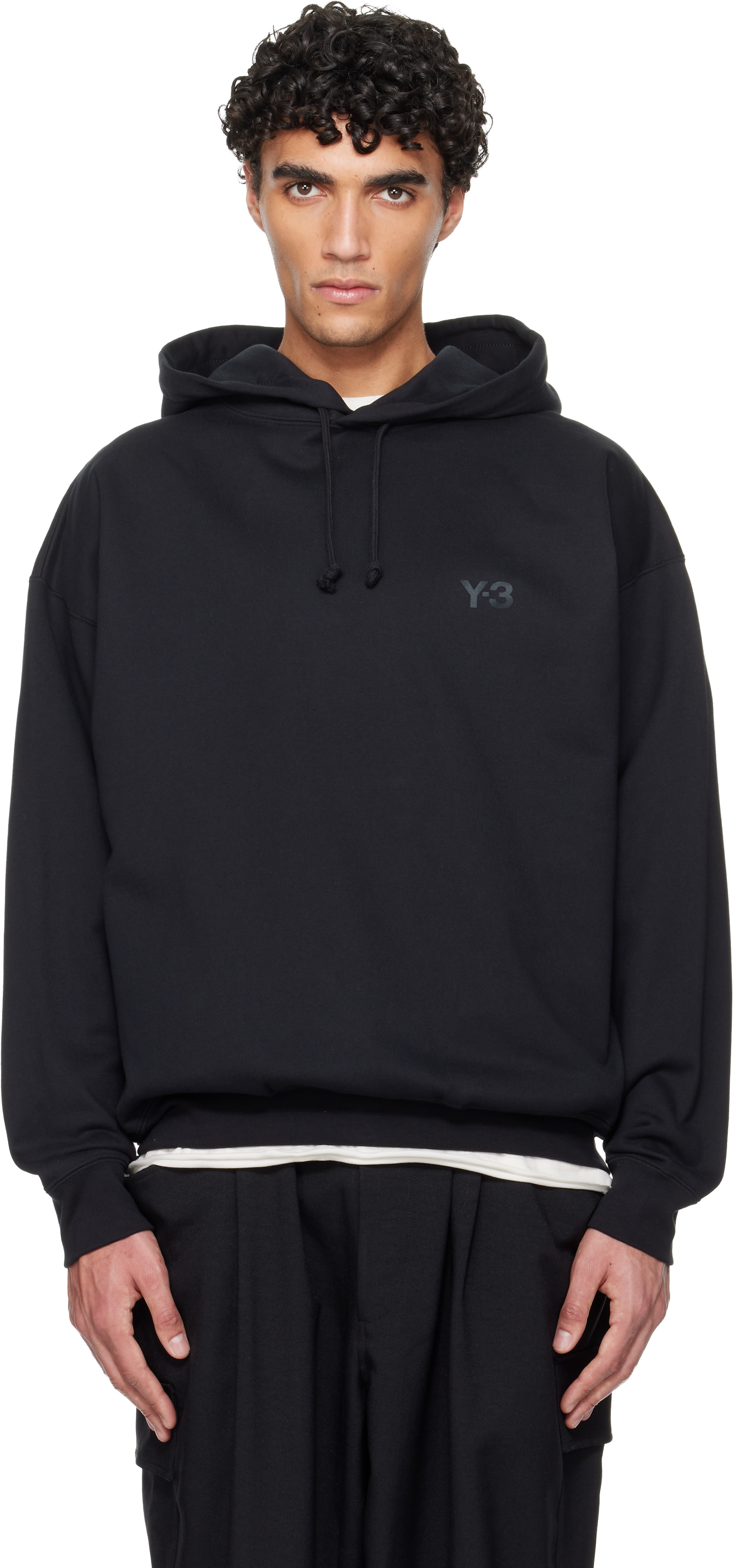 Y-3: ブラック FT フーディ | SSENSE 日本