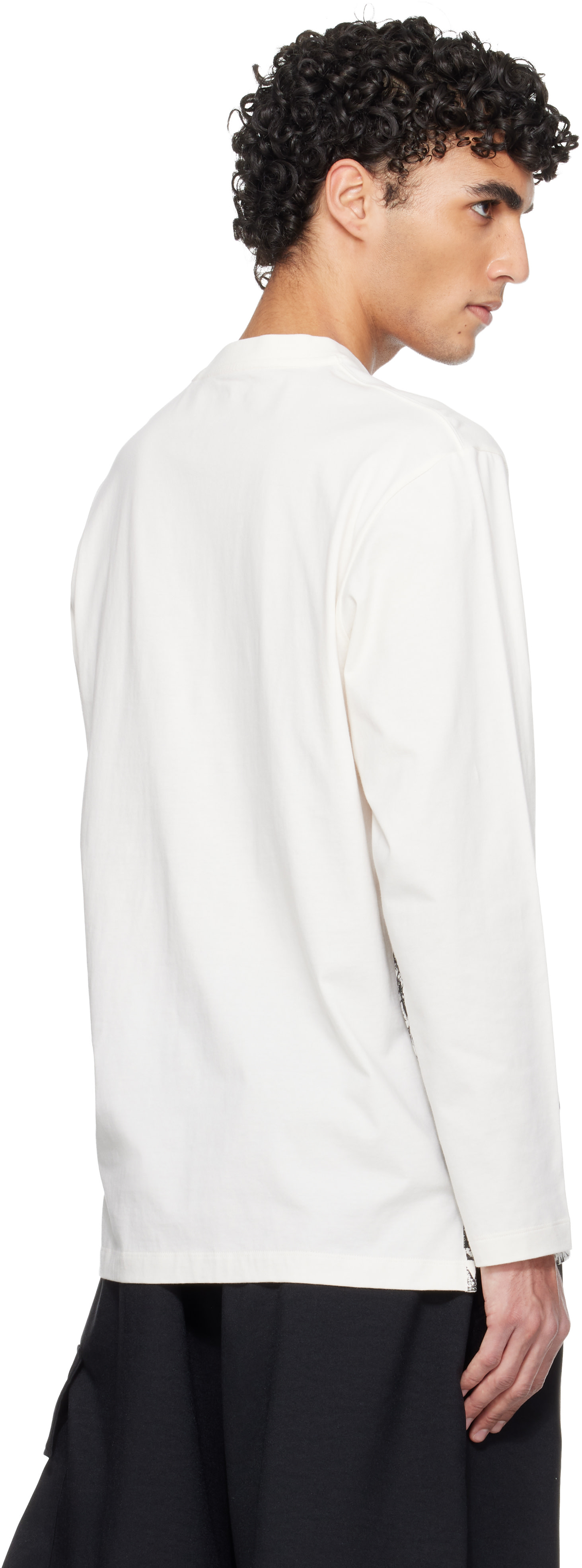 Y-3 - Off-White GFX Long Sleeve T-shirt