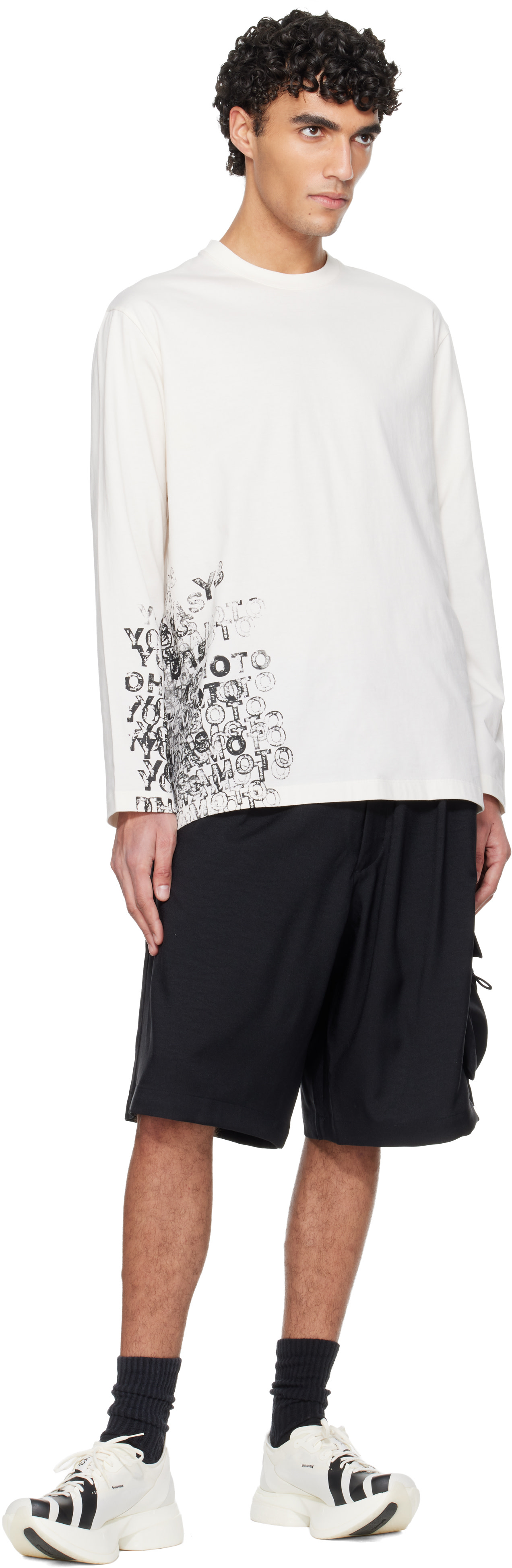 Y-3 - Off-White GFX Long Sleeve T-shirt