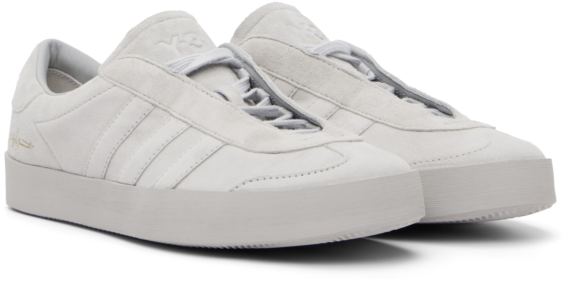 Y-3 - Baskets Gazelle grises