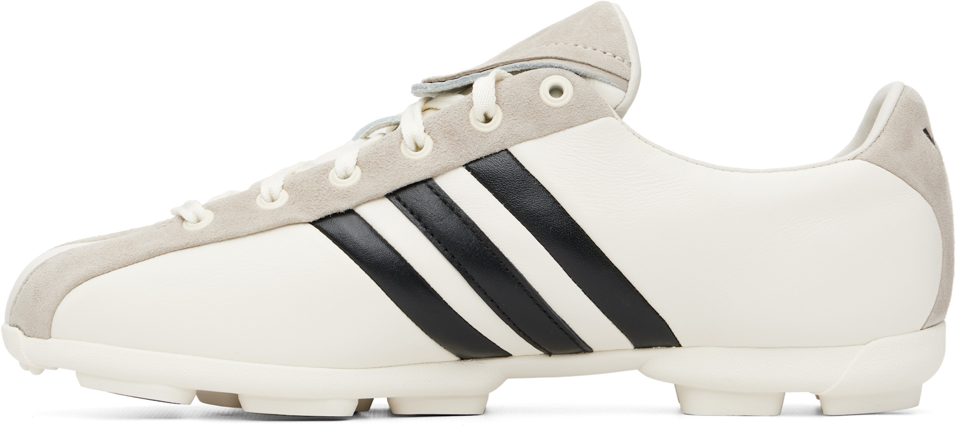 Y-3 - Baskets de sport blanc cassé