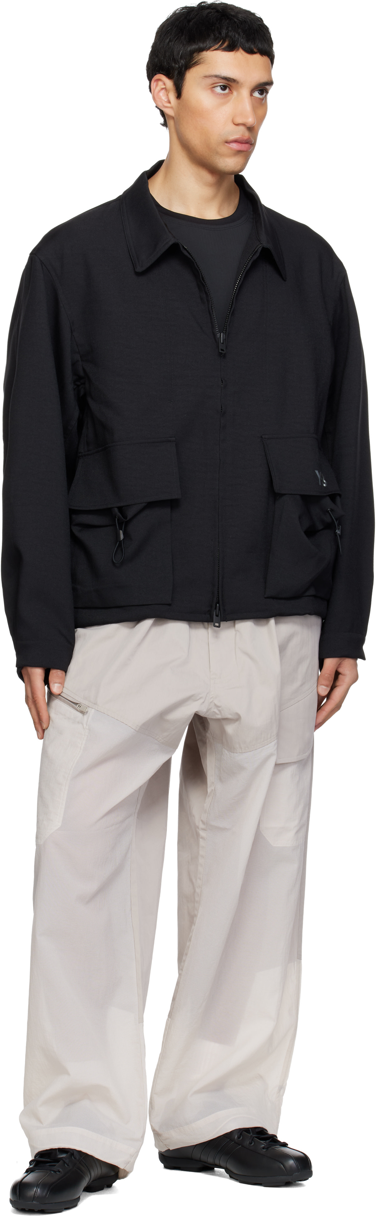 Y-3 - Baskets de sport noires