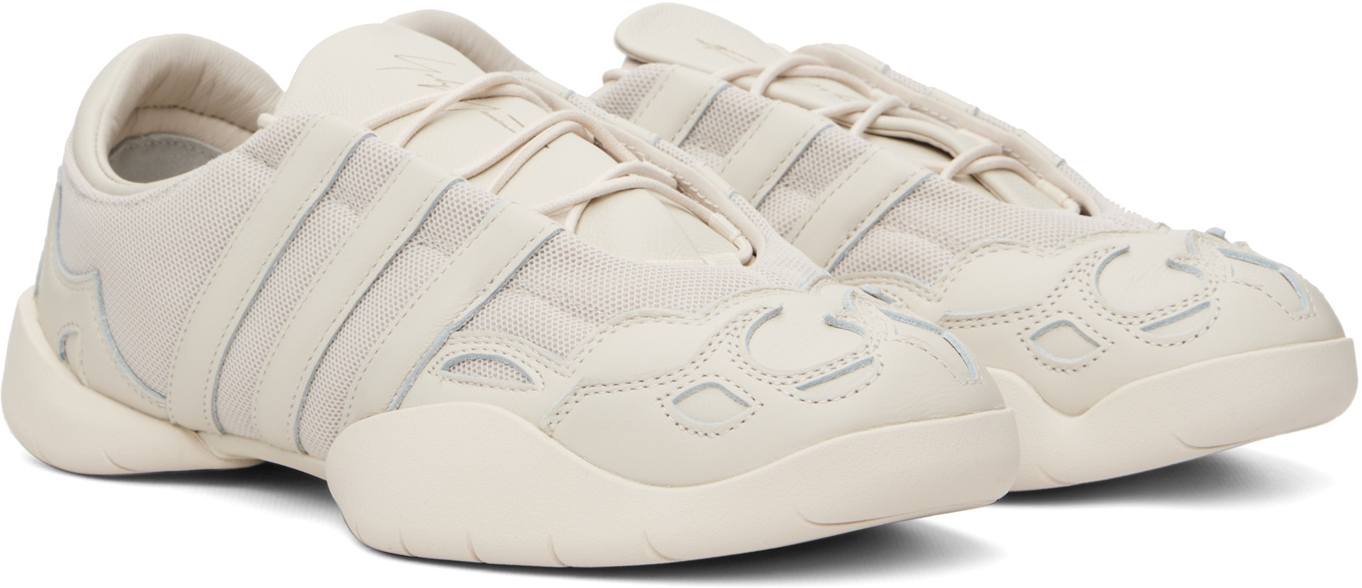 Y-3 - Baskets REGU 2002 beiges
